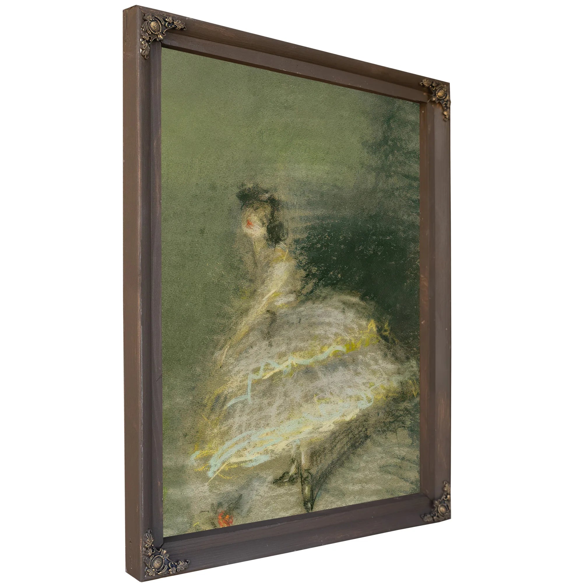 En Crinoline By Alice Pike Barney Fine Art Print