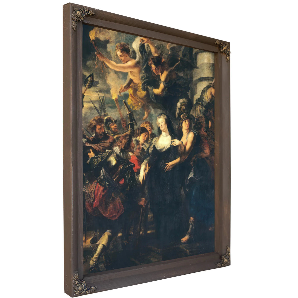 The Medici Cycle Marie De Medici (1573 1642) Escaping From Blois 21St 22Nd February 1619 By Peter Paul Rubens Fine Art Print