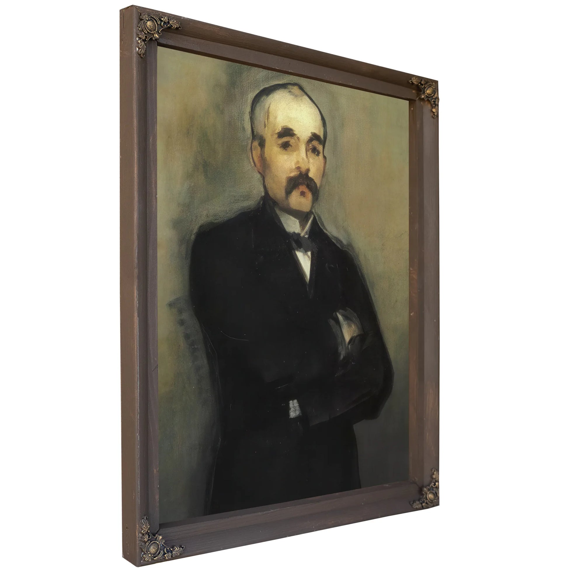 Portrait Of George Clemeceau 1880 By Edouard Manet Fine Art Print