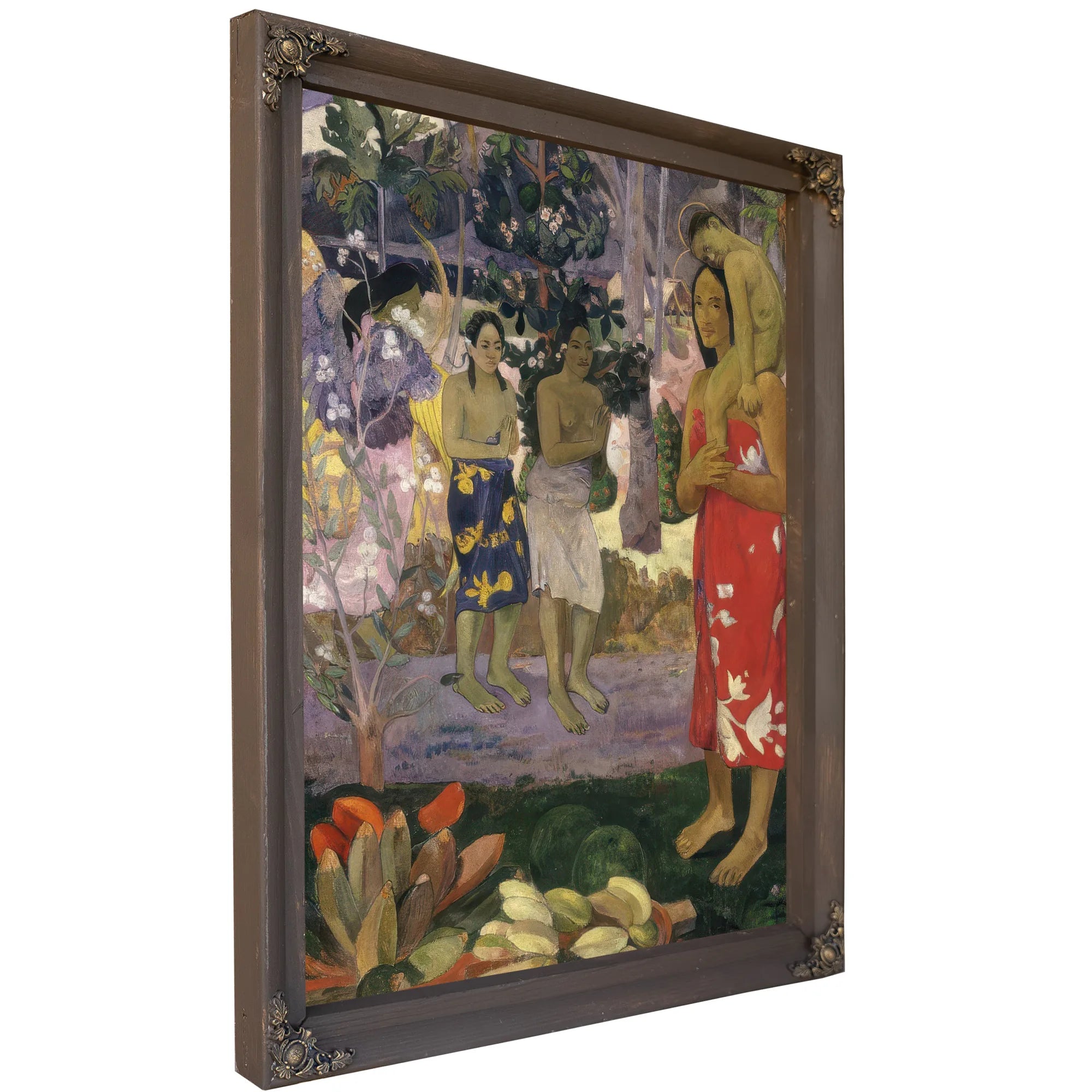 Ia Orana Maria (Hail Mary) By Eugene Henri Paul Gauguin Fine Art Print