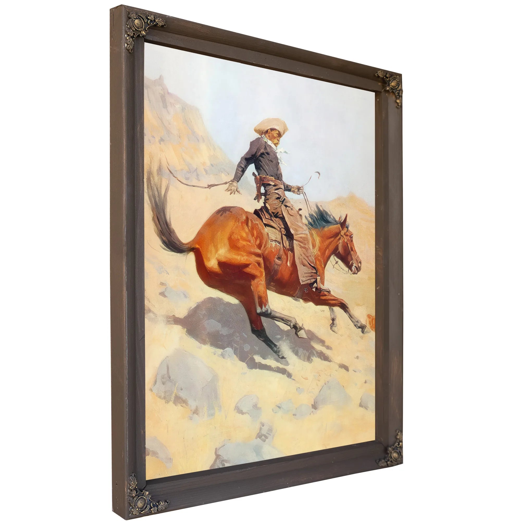 The Cowboy By Frederic Remington Fine Art Print