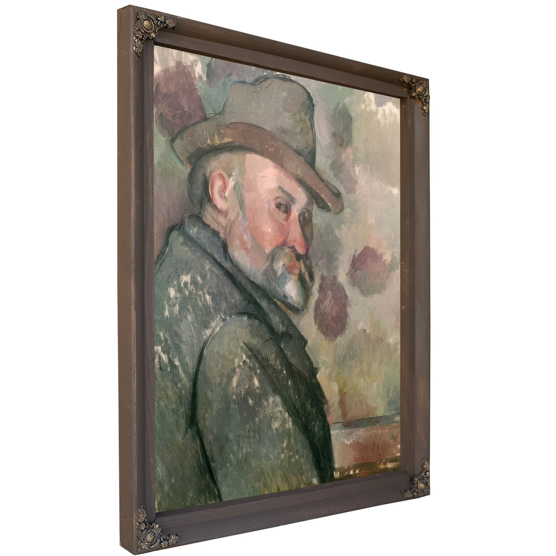 Self Portrait 2 By Paul Cezanne Fine Art Print