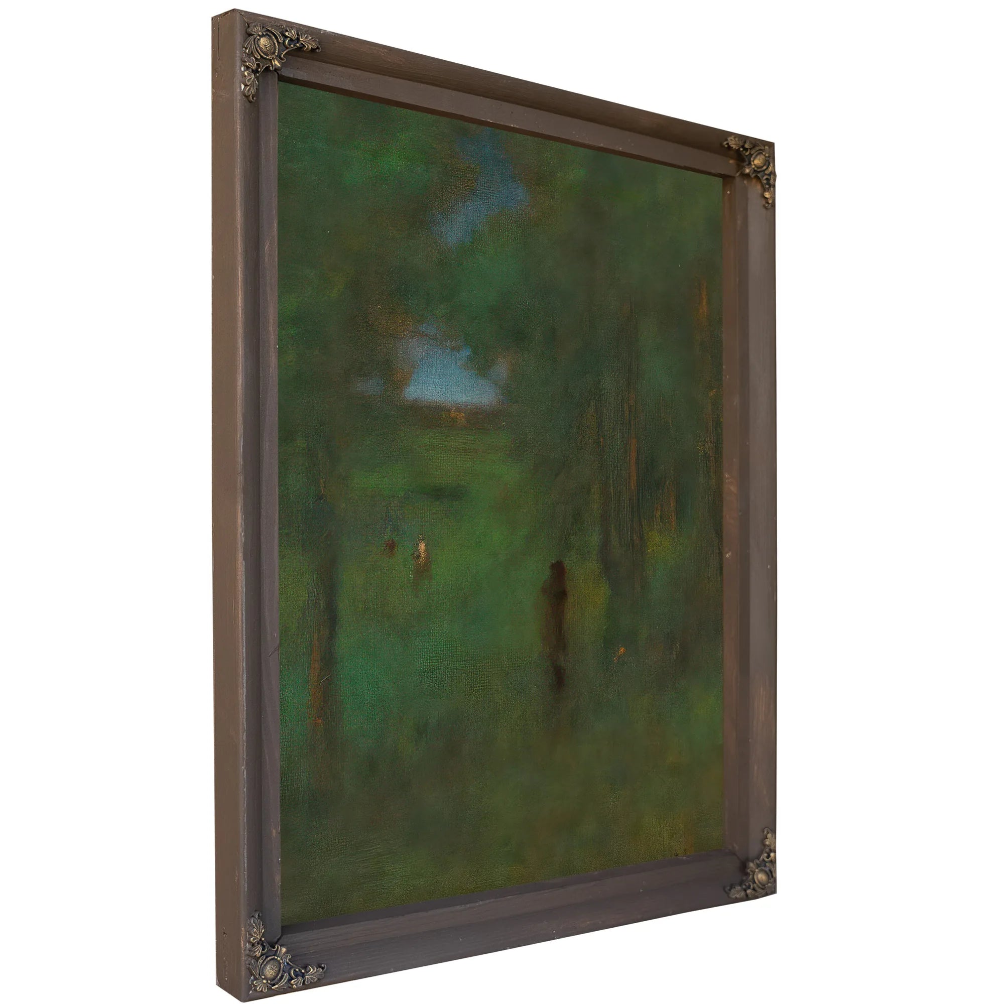 In A Shady Nook By George Inness Fine Art Print