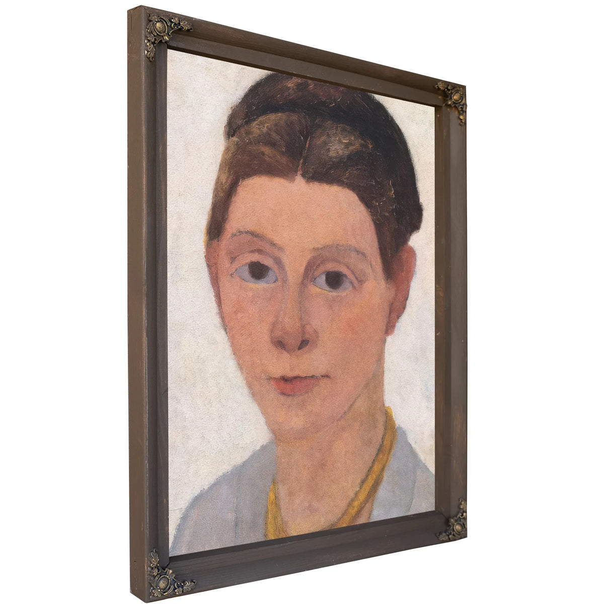 Self Portrait With Amber Necklace By Paula Modersohn Becker
