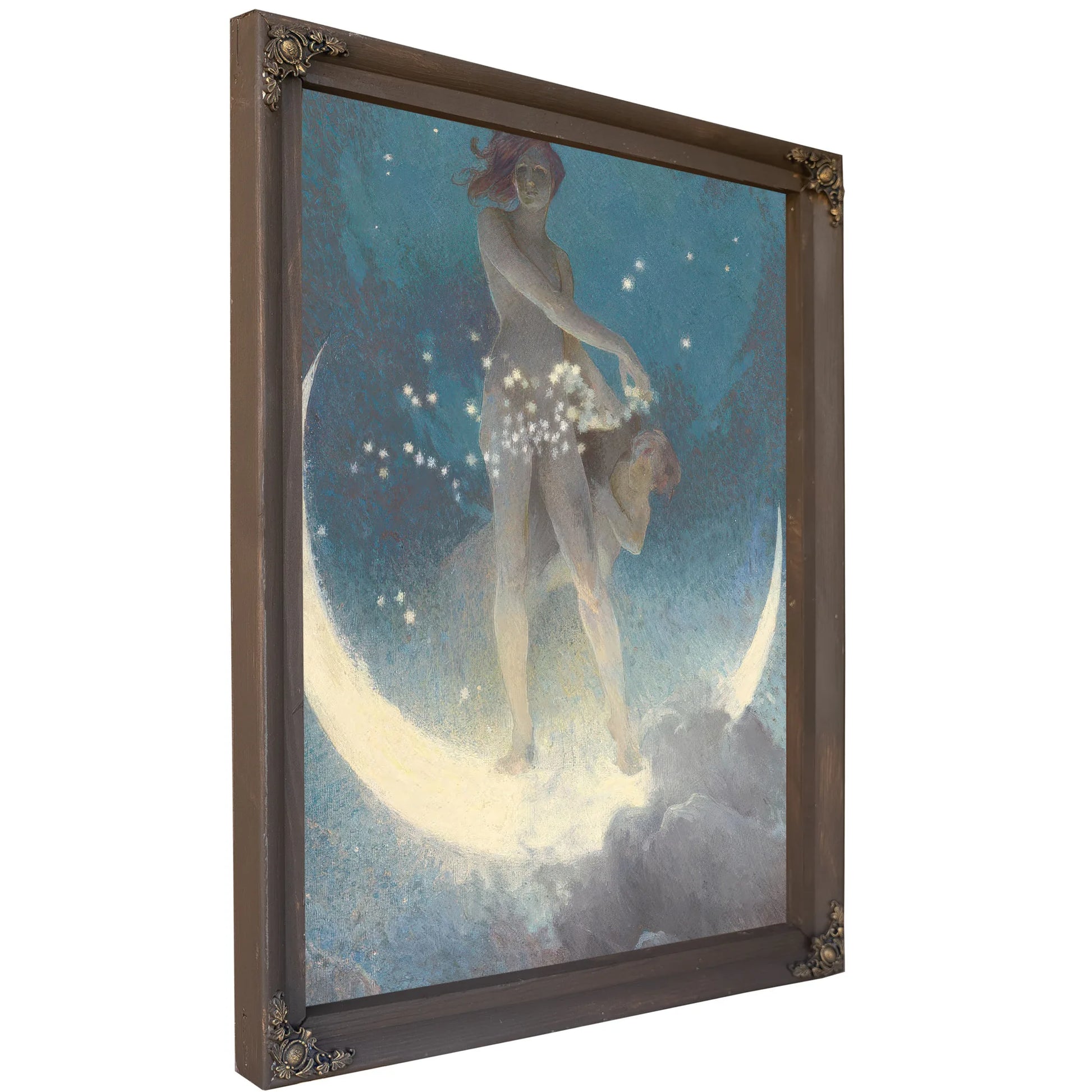 Spring Scattering Stars By Edwin Blashfield Fine Art Print