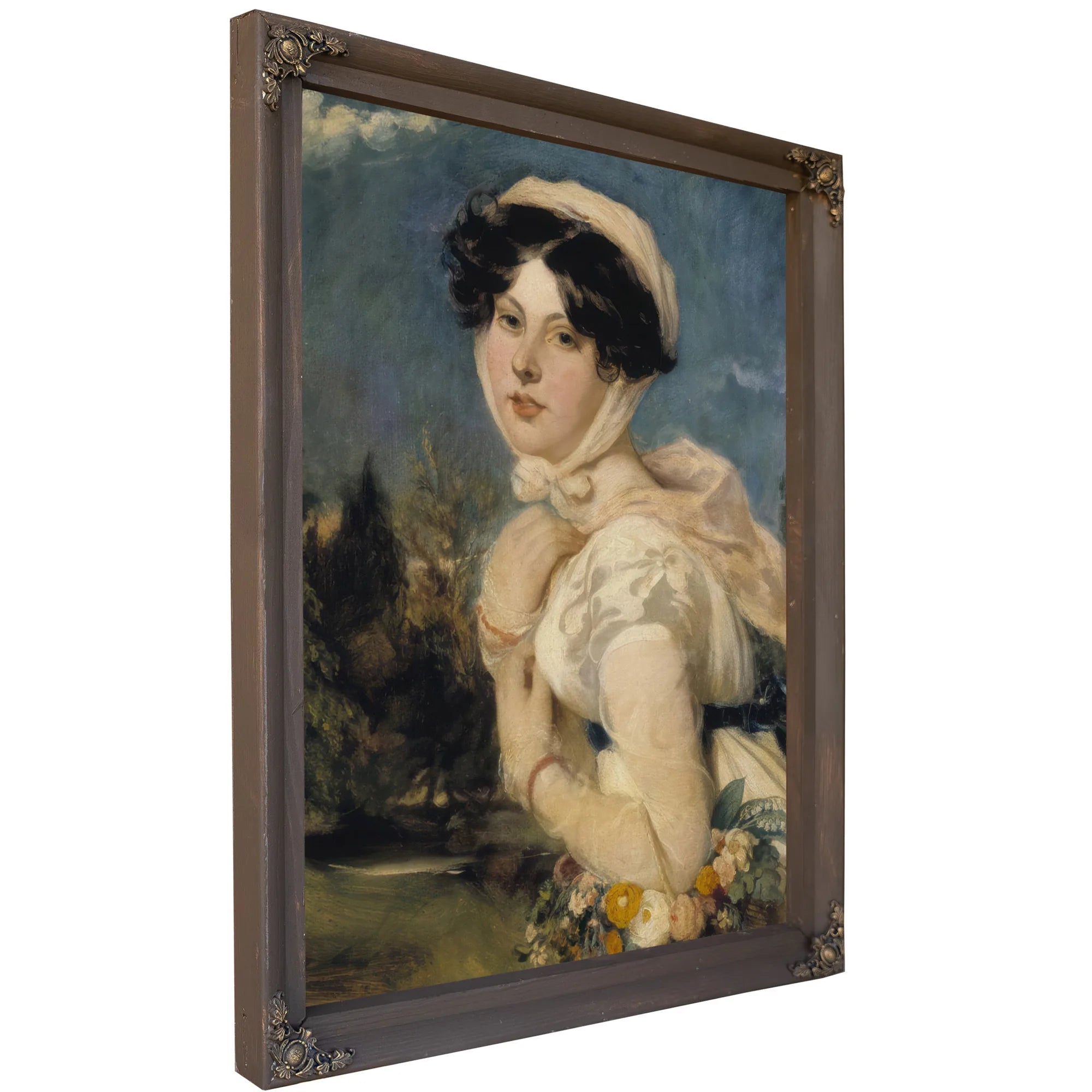 Miss Mary Arabella Jay By William Etty Fine Art Print