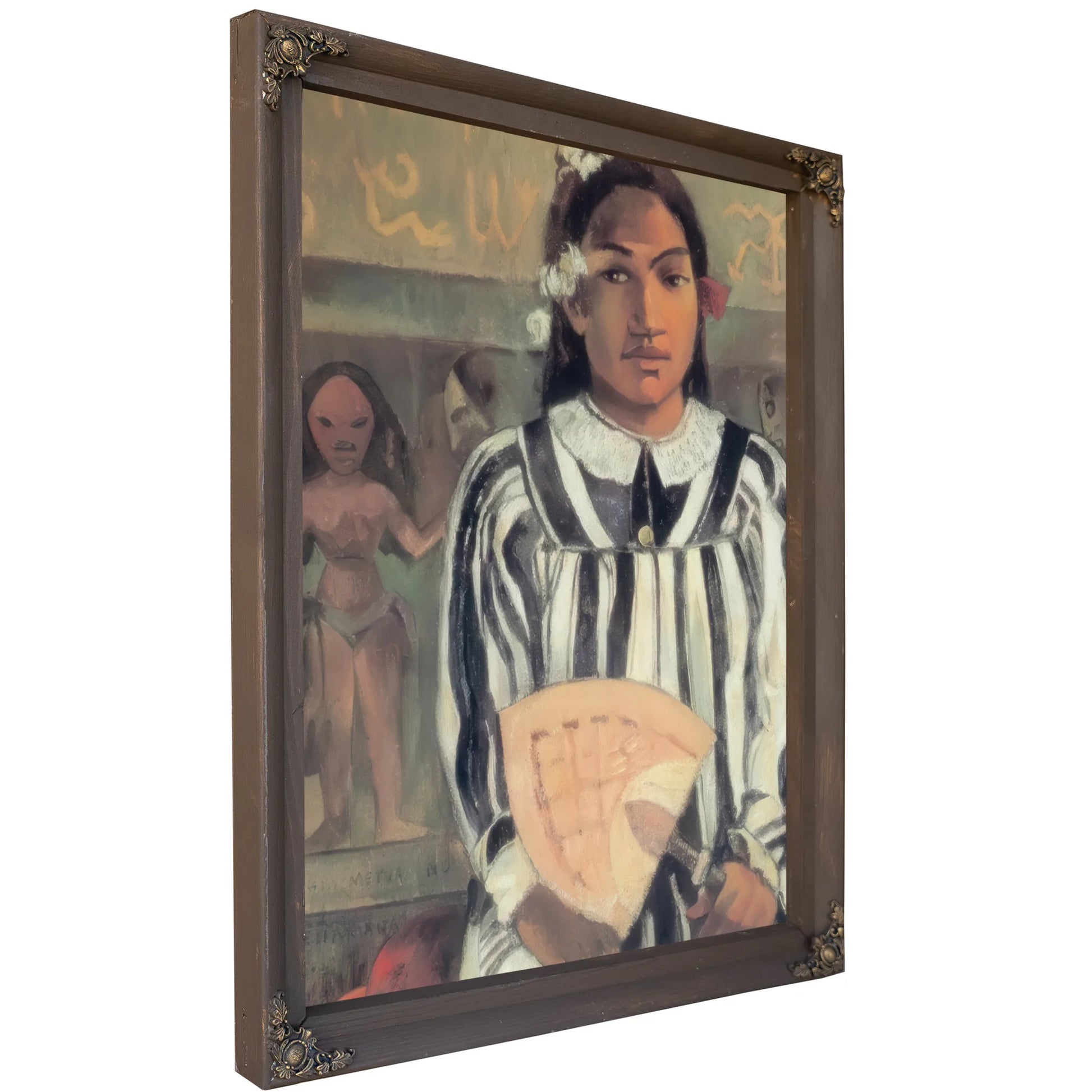 Merabi Metua No Tehama ( Teha Amana Has Many Parents) By Paul Gauguin Fine Art Print