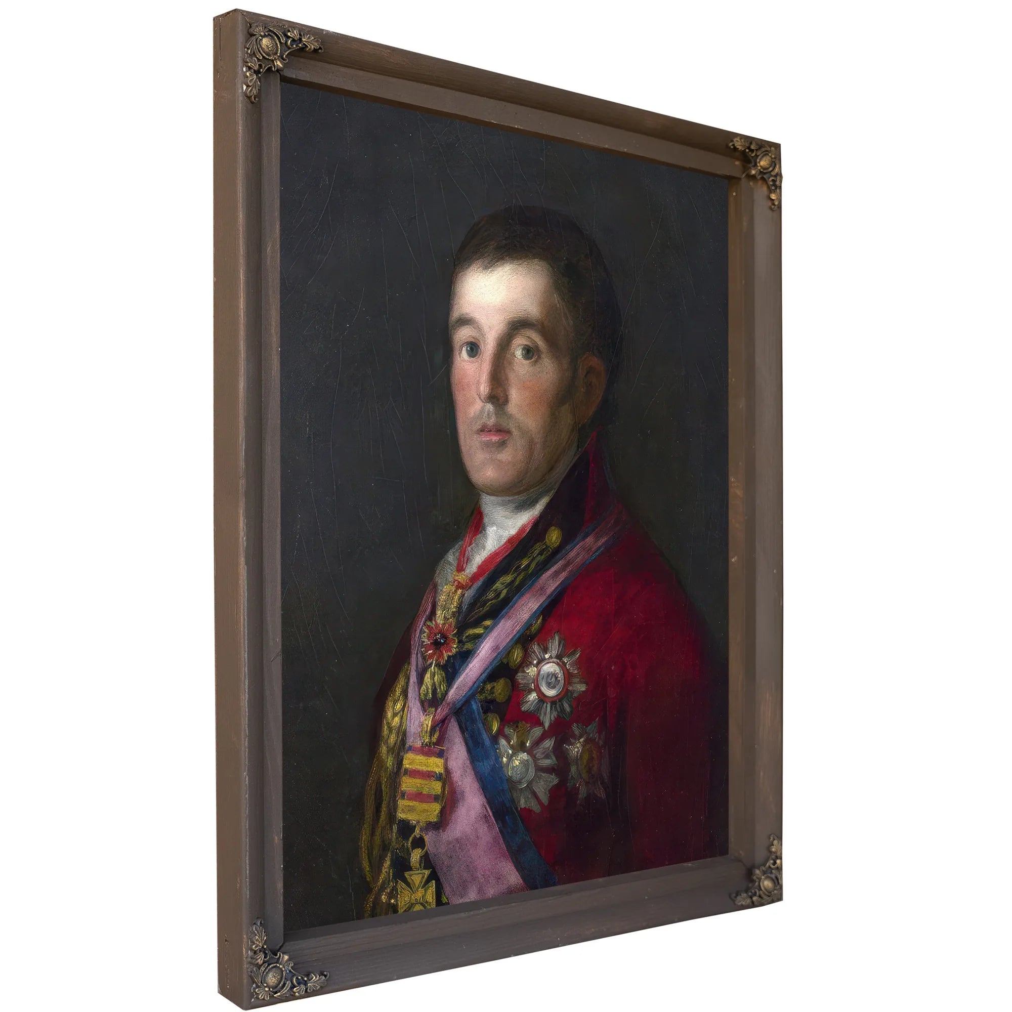 The Duke Of Wellington By Francisco De Goya Fine Art Print