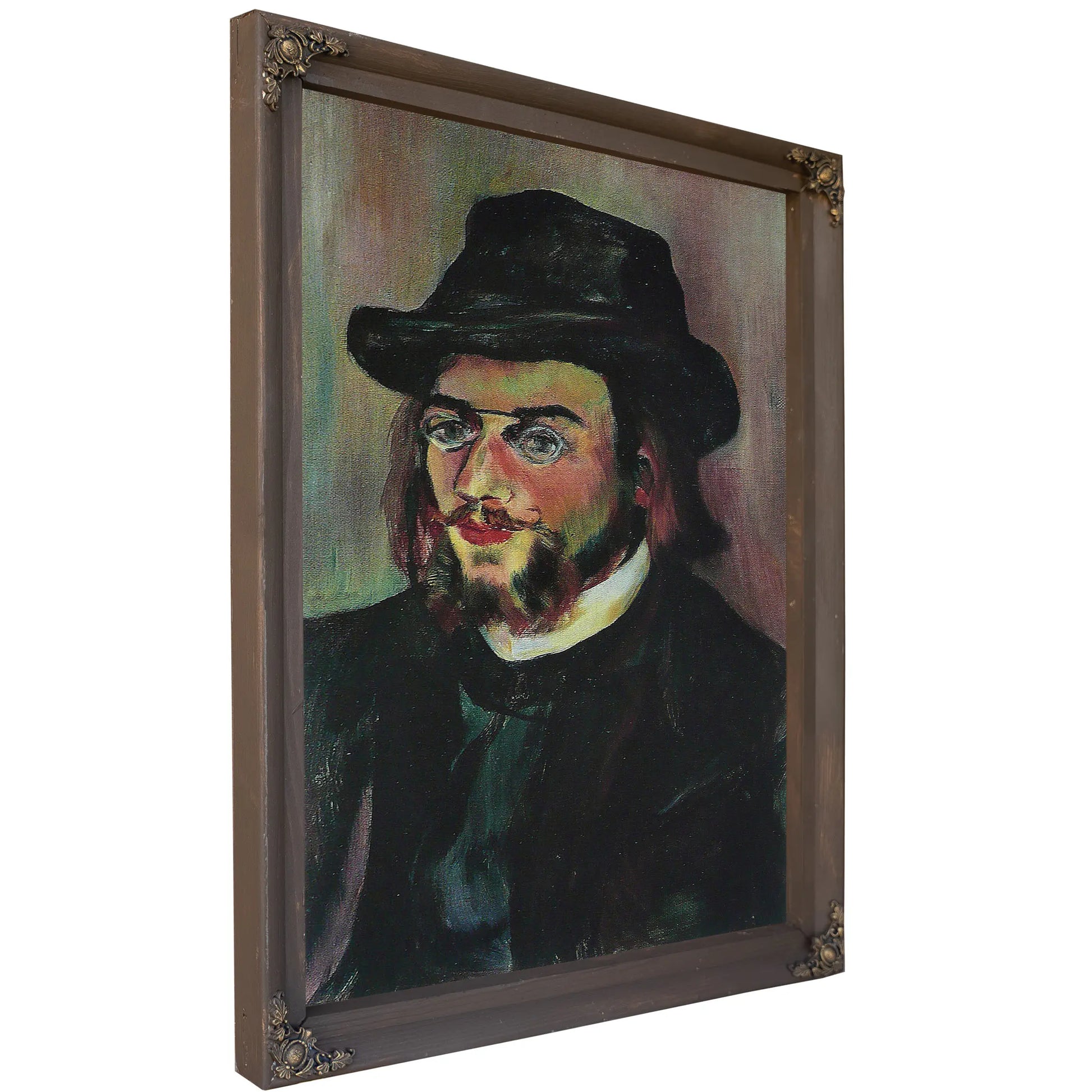 Portrait D Erik Satie by Suzanne Valadon