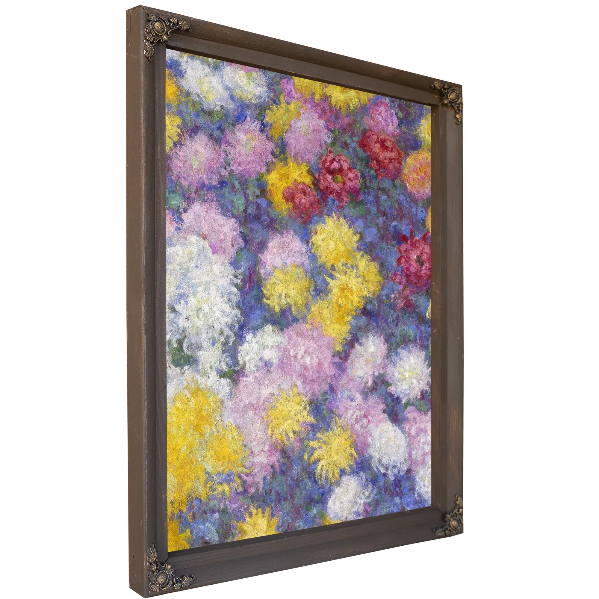 Chrysanthemums By Claude Monet Fine Art Print