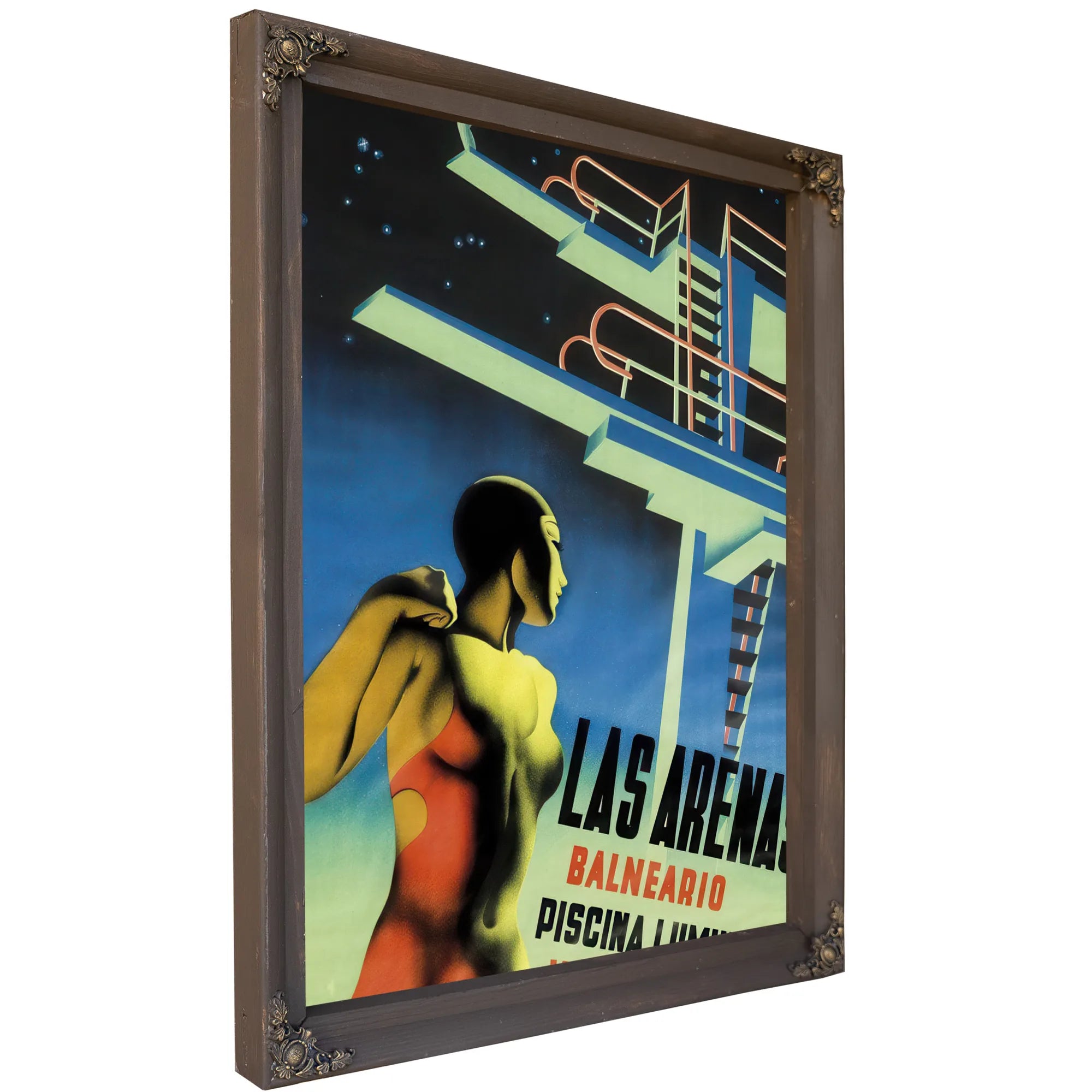Las Arenas By Jose Renau Fine Art Print