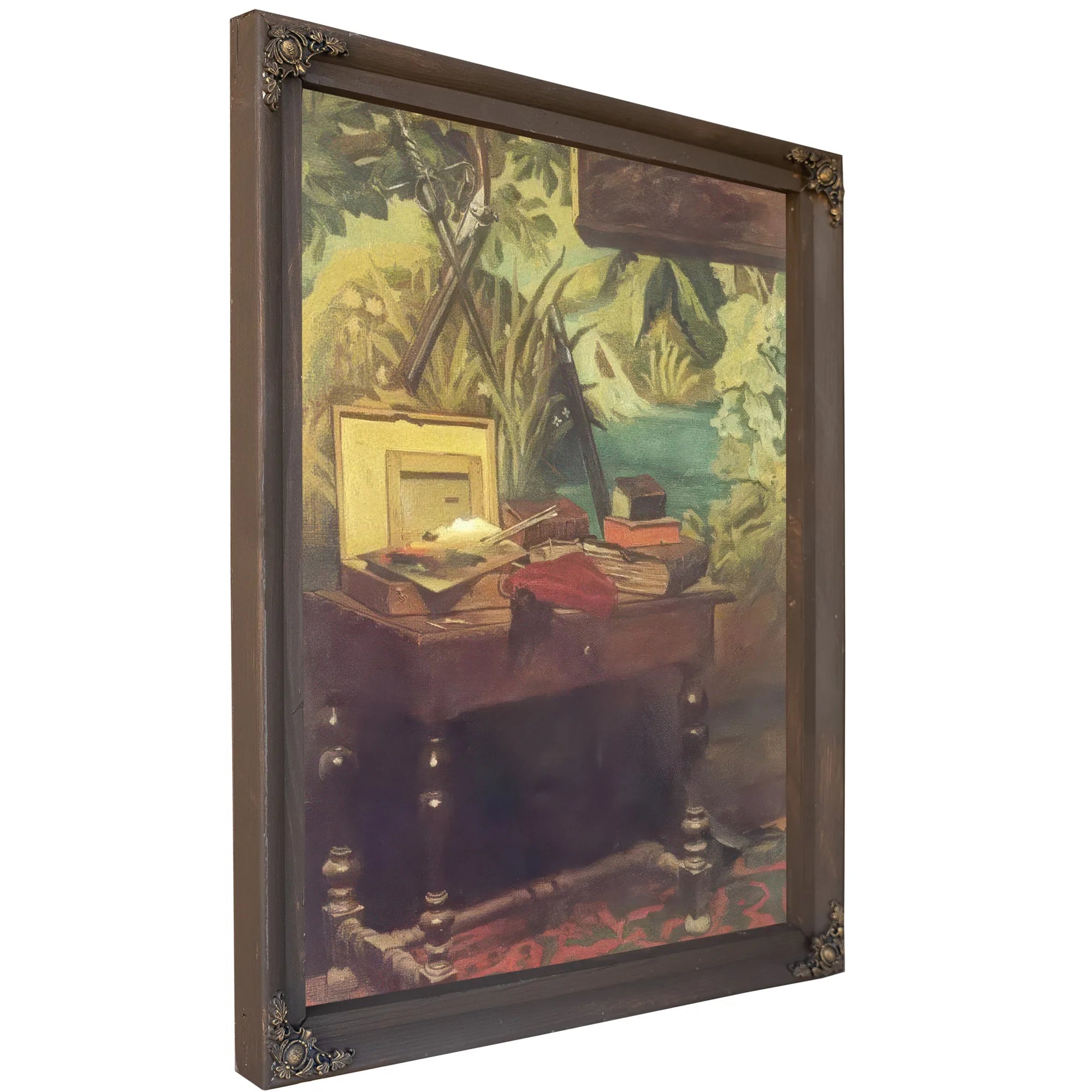 In The Studio 1861 By Claude Monet Fine Art Print