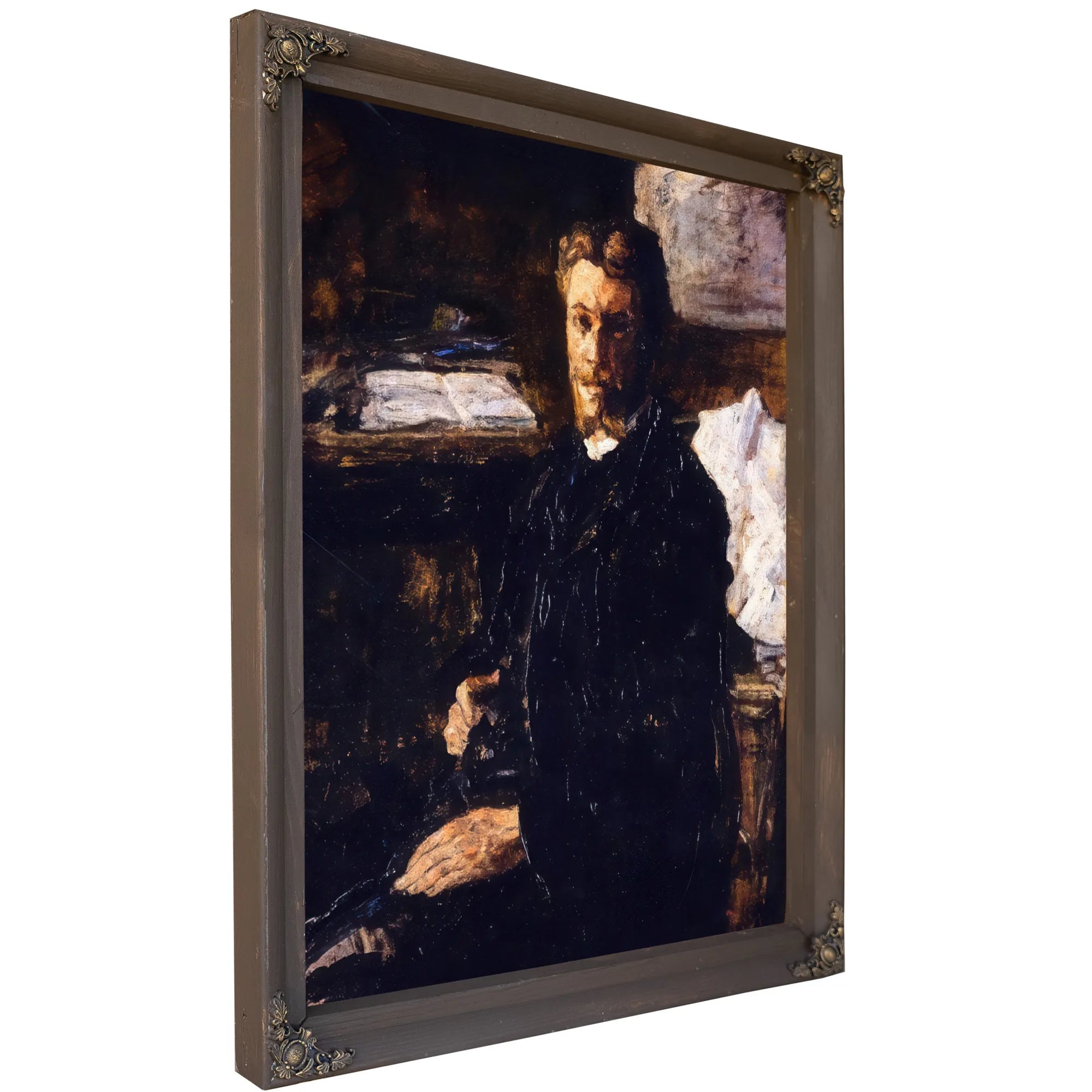 Portrait Of Willy Finch By James Ensor Fine Art Print