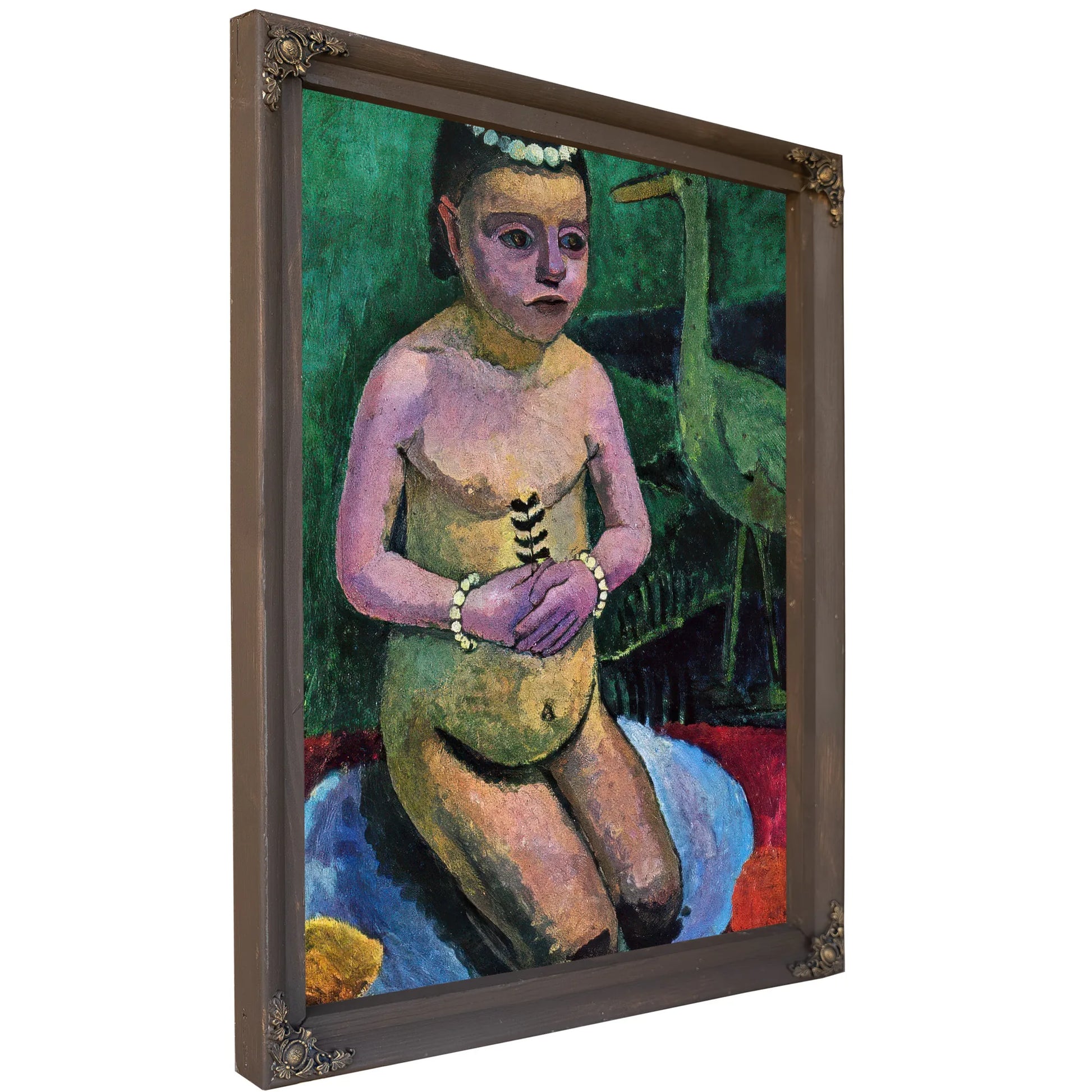 Child With Crane 1906 By Paula Modersohn Becker Fine Art Print
