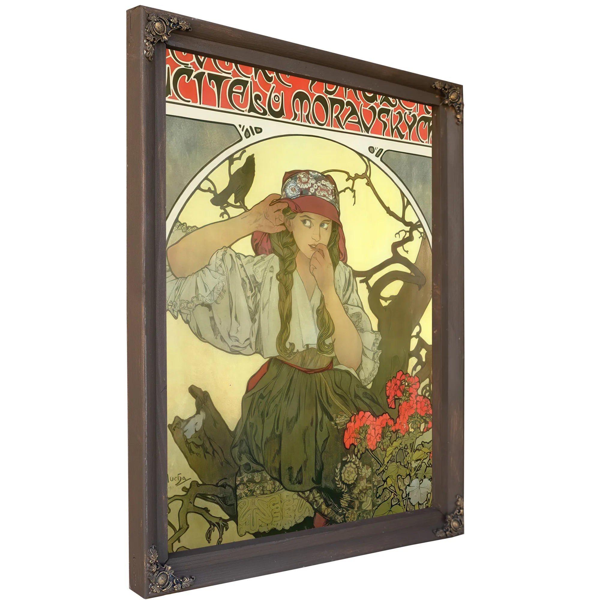 Moravian Teachers Choir By Alphonse Mucha Fine Art Print