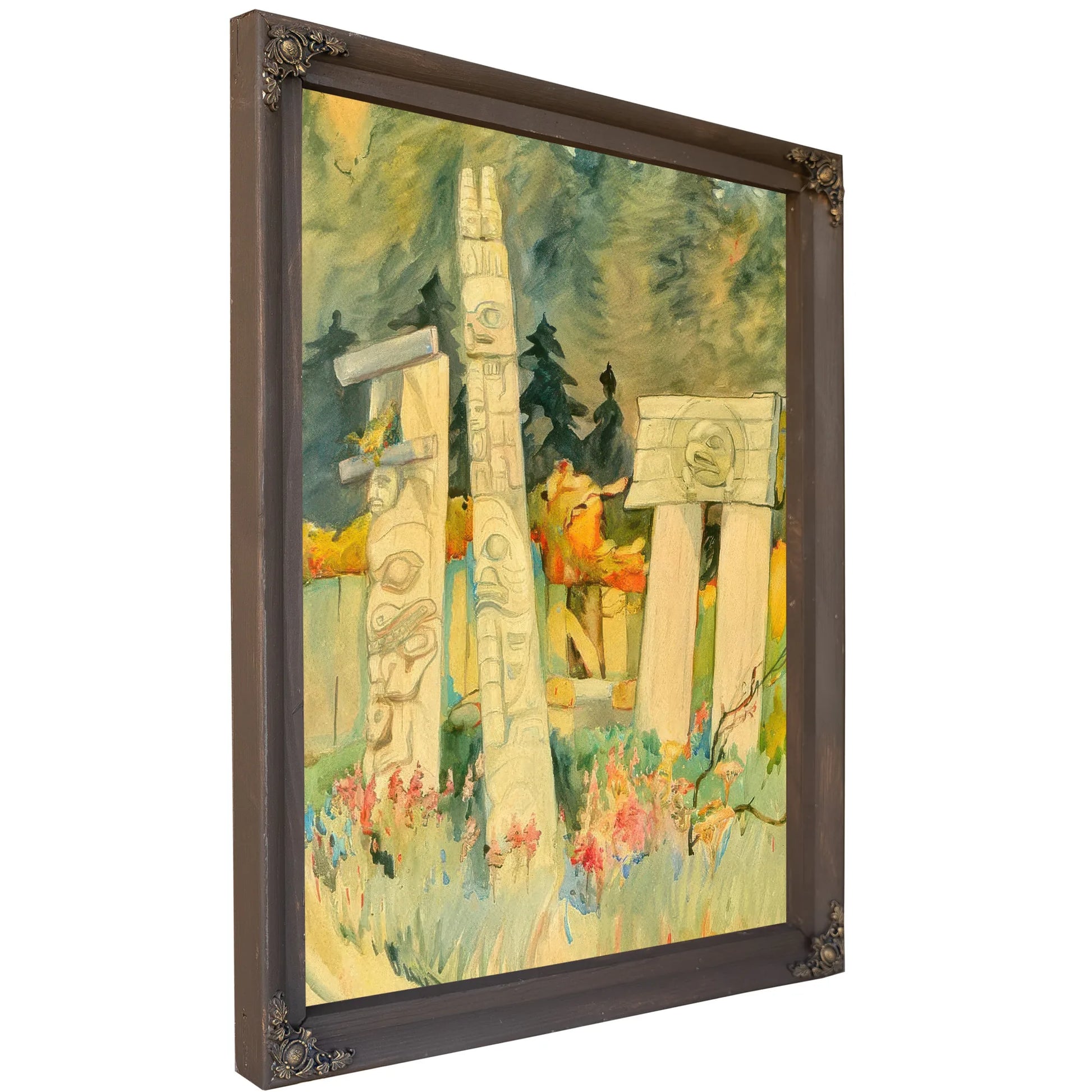 Skedans By Emily Carr Fine Art Print