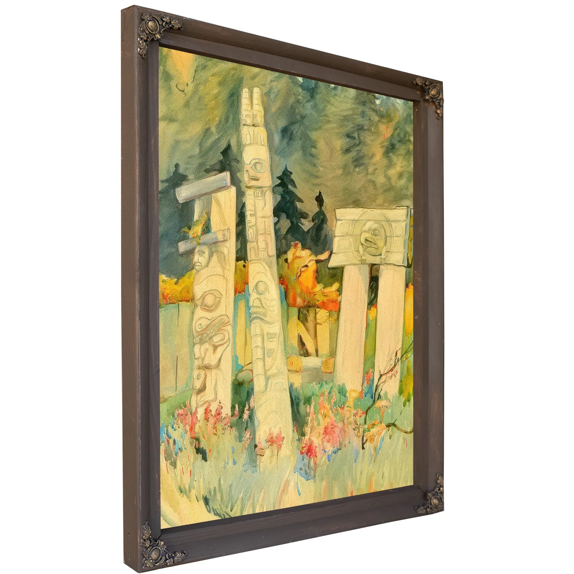 Skedans By Emily Carr Fine Art Print