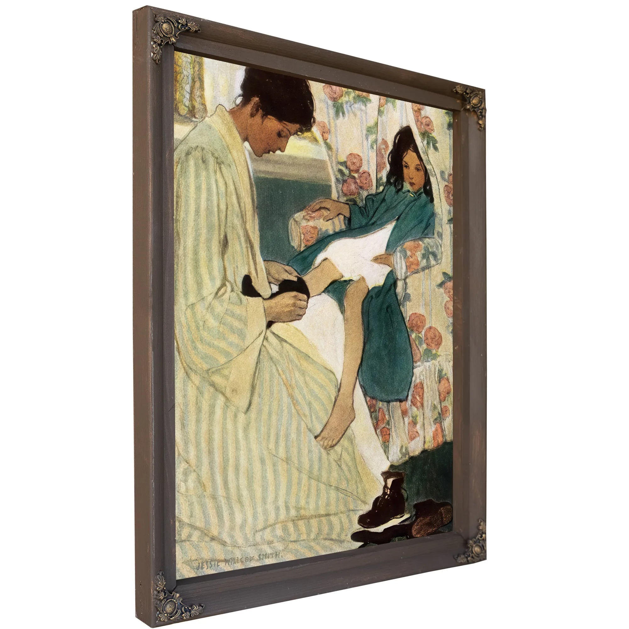 A Mothers Day Illustrated By Jessie Willcox Smith Fine Art Print