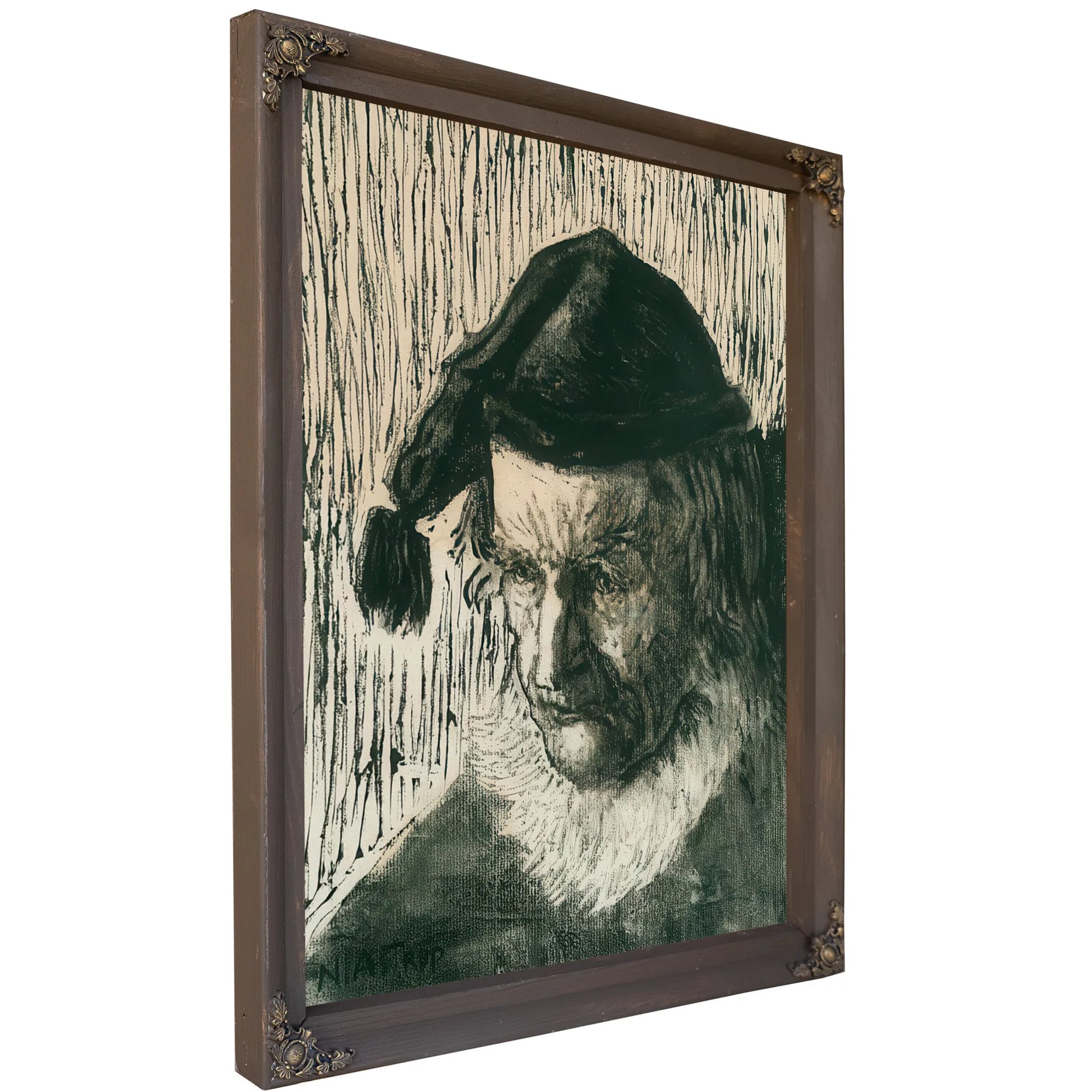 Great Grandfather Of Half The Village By Nicolai Astrup Fine Art Print