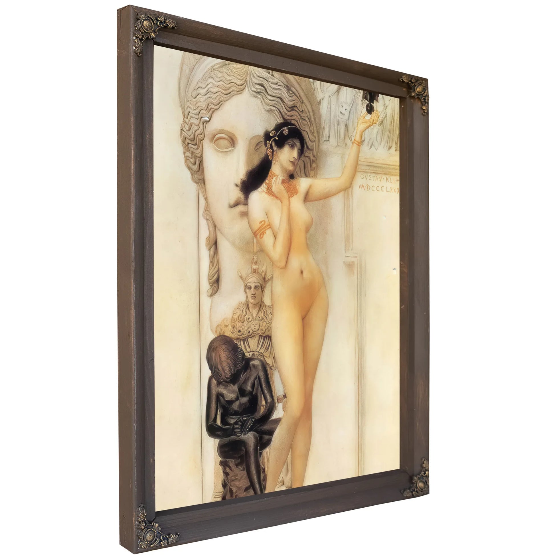 Allegory Of Sculpture, 1889 By Gustav Klimt Fine Art Print