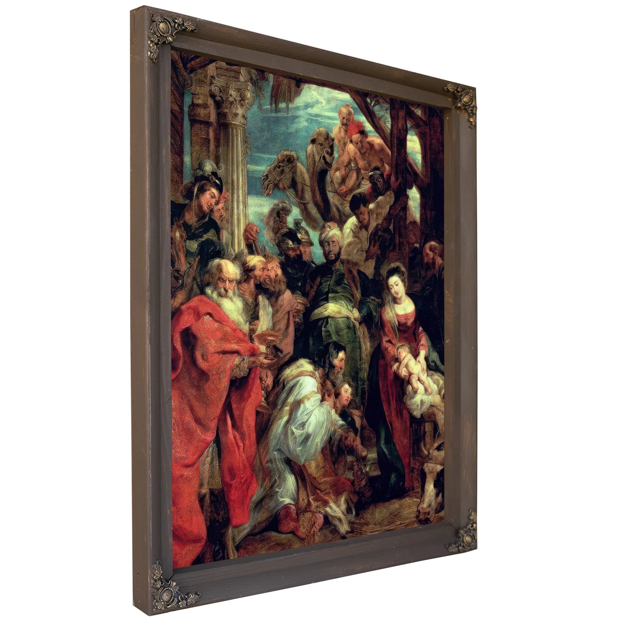 Adoration Of The Magi By Peter Paul Rubens Fine Art Print