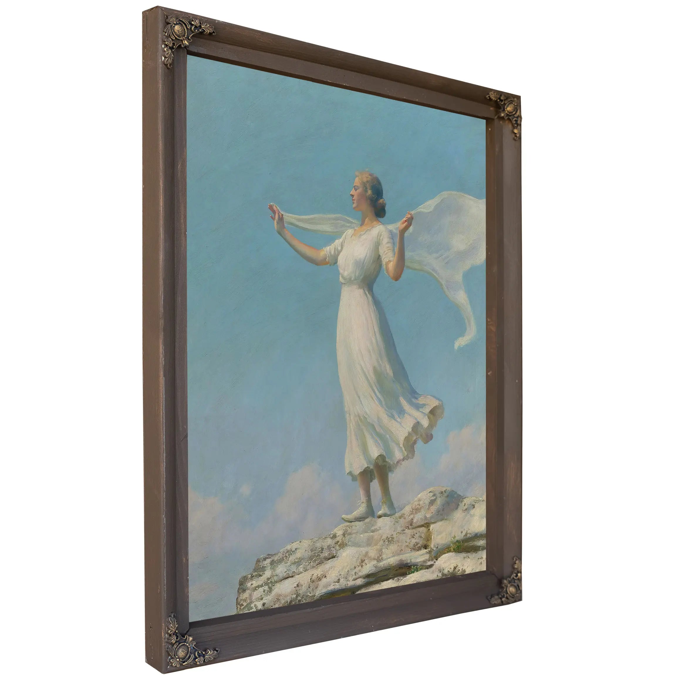 The South Wind (The Breezy Day) (1917) by Charles Courtney Curran