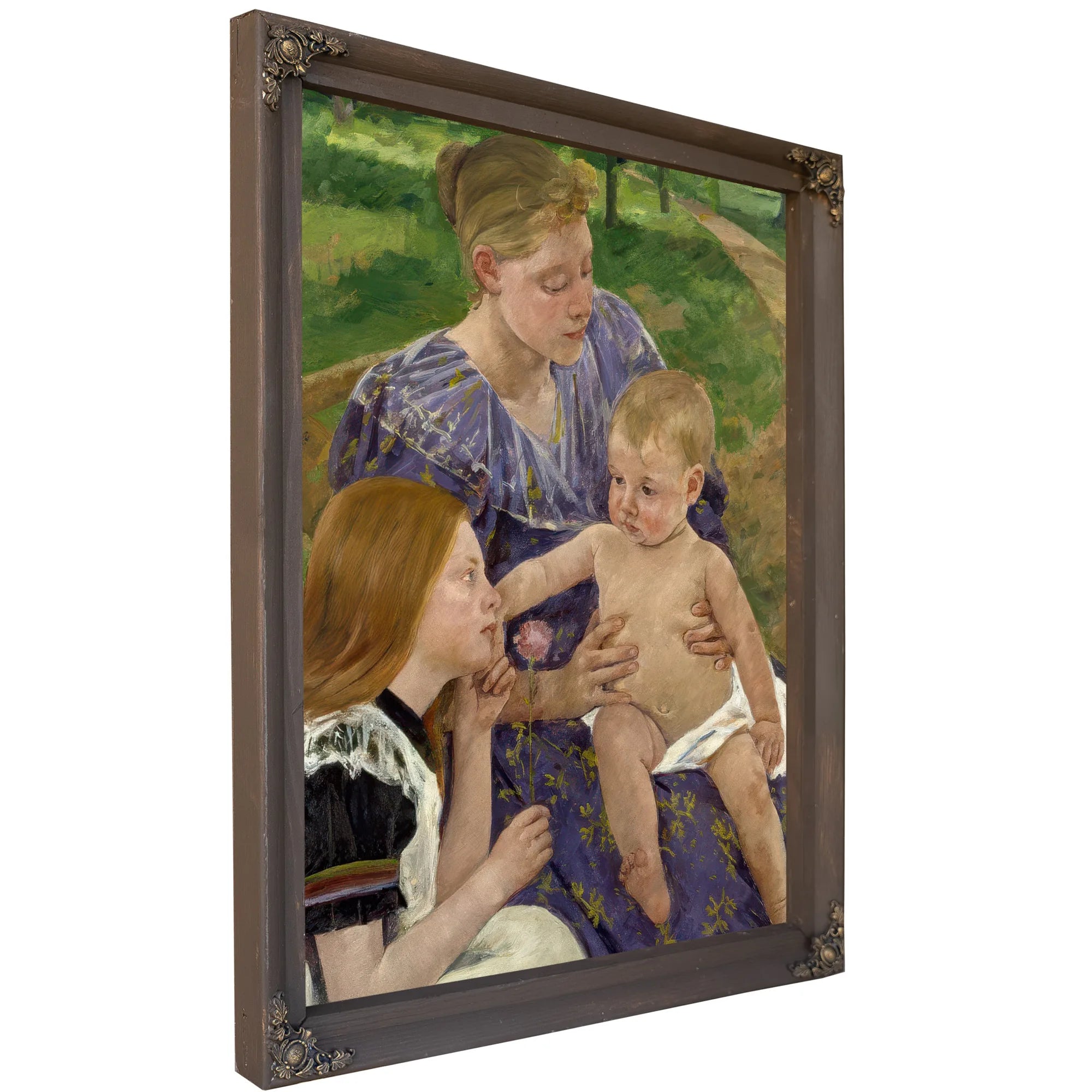 The Family By Mary Cassatt Fine Art Print