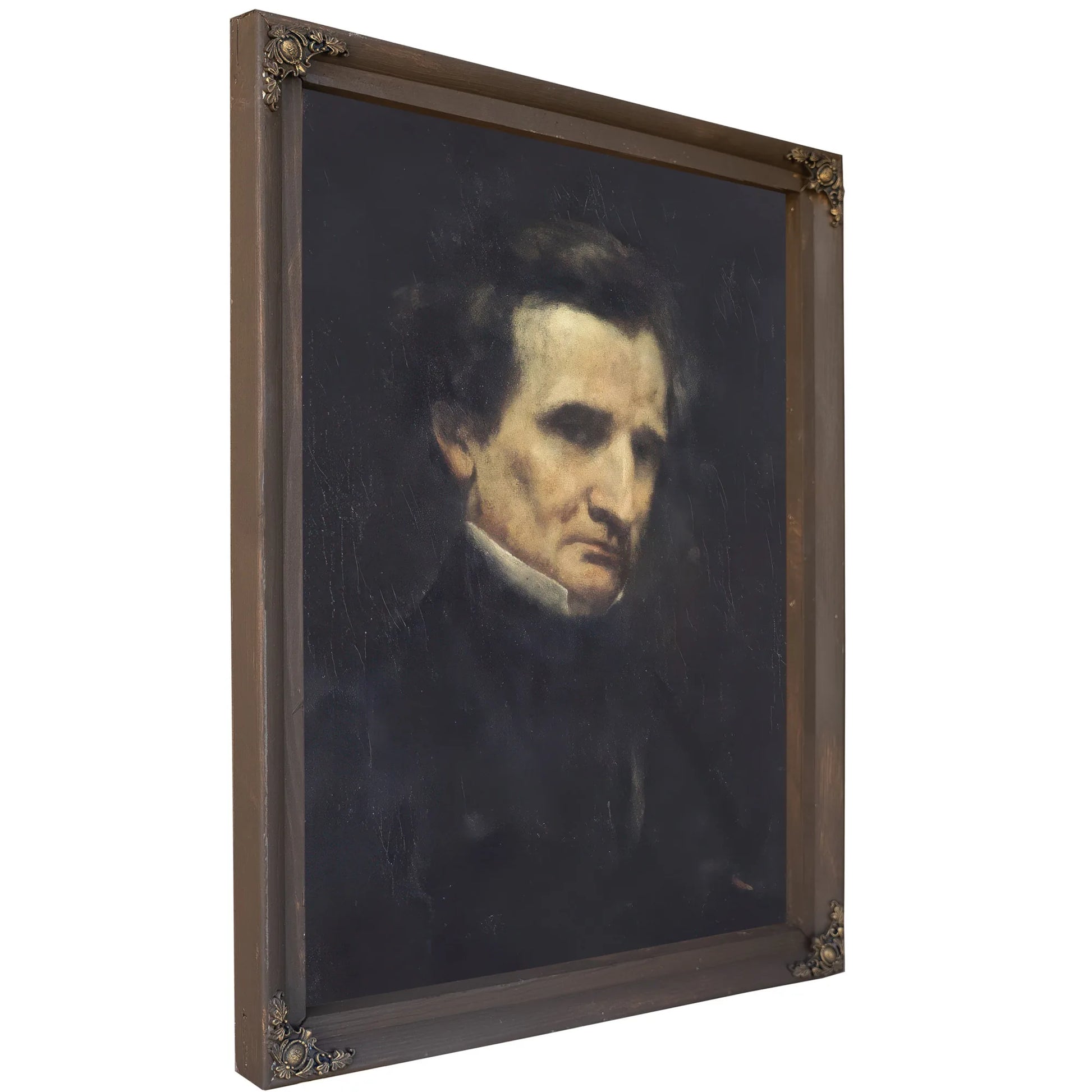 Hector Berlioz (1803 69) By Jean Desire Gustave Courbet Fine Art Print