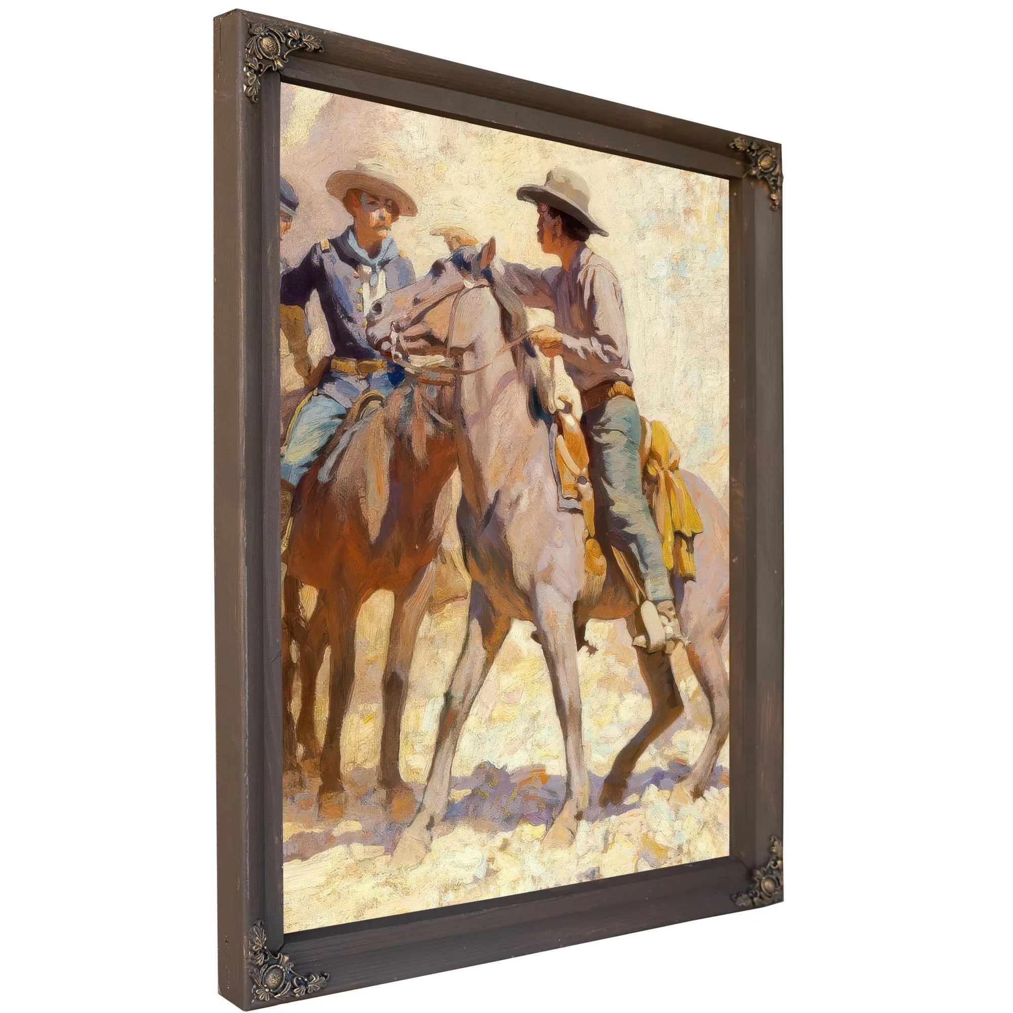 I Call Myself A Soldier By Maynard Dixon Fine Art Print