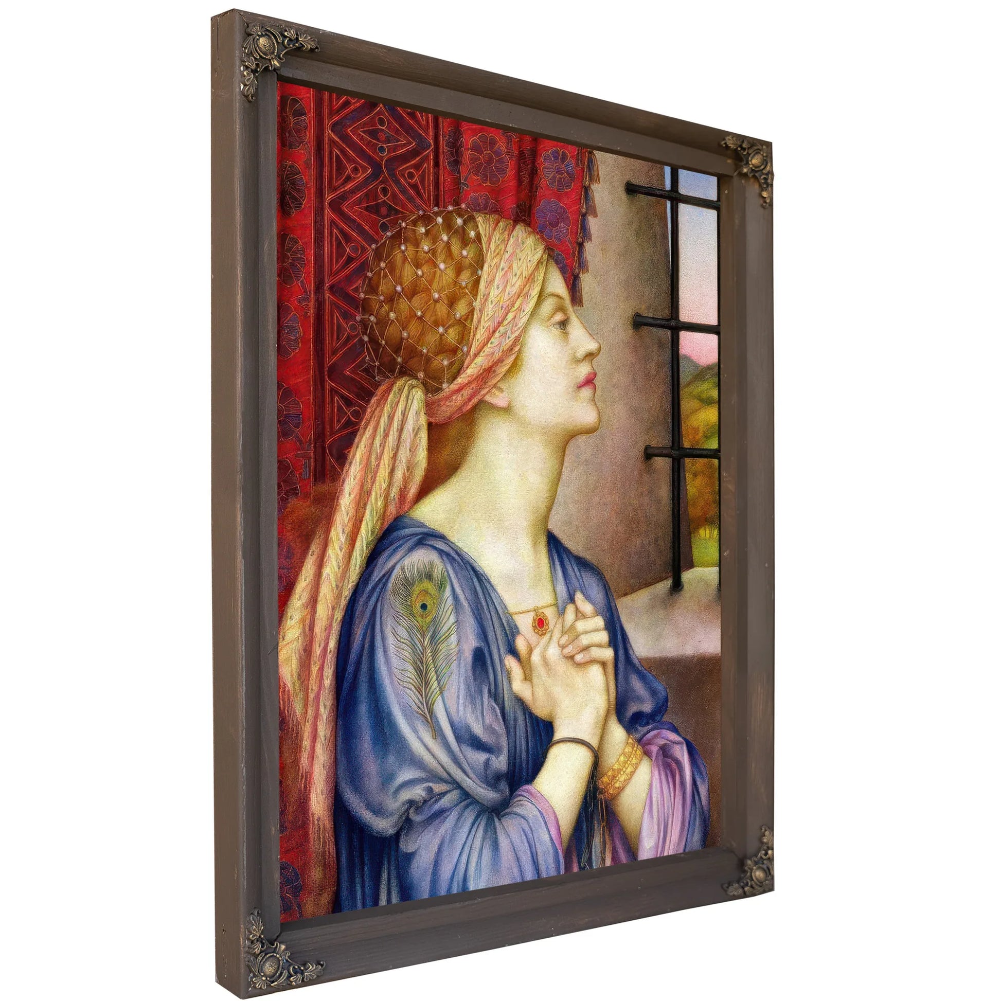 The Prisoner 1907 By Evelyn De Morgan Fine Art Print