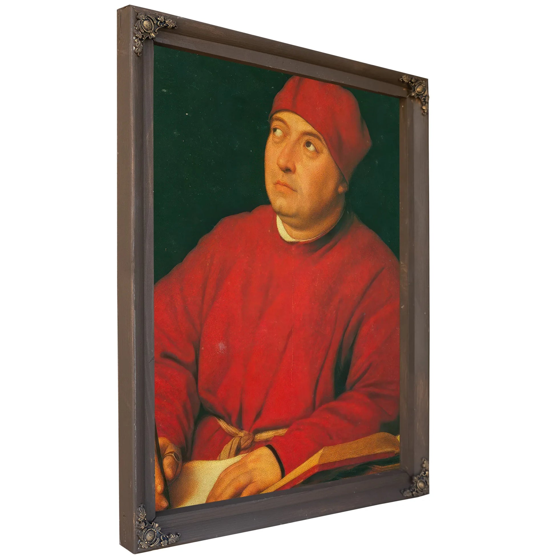 Portrait Of Tommaso Inghirami By Raphael Fine Art Print