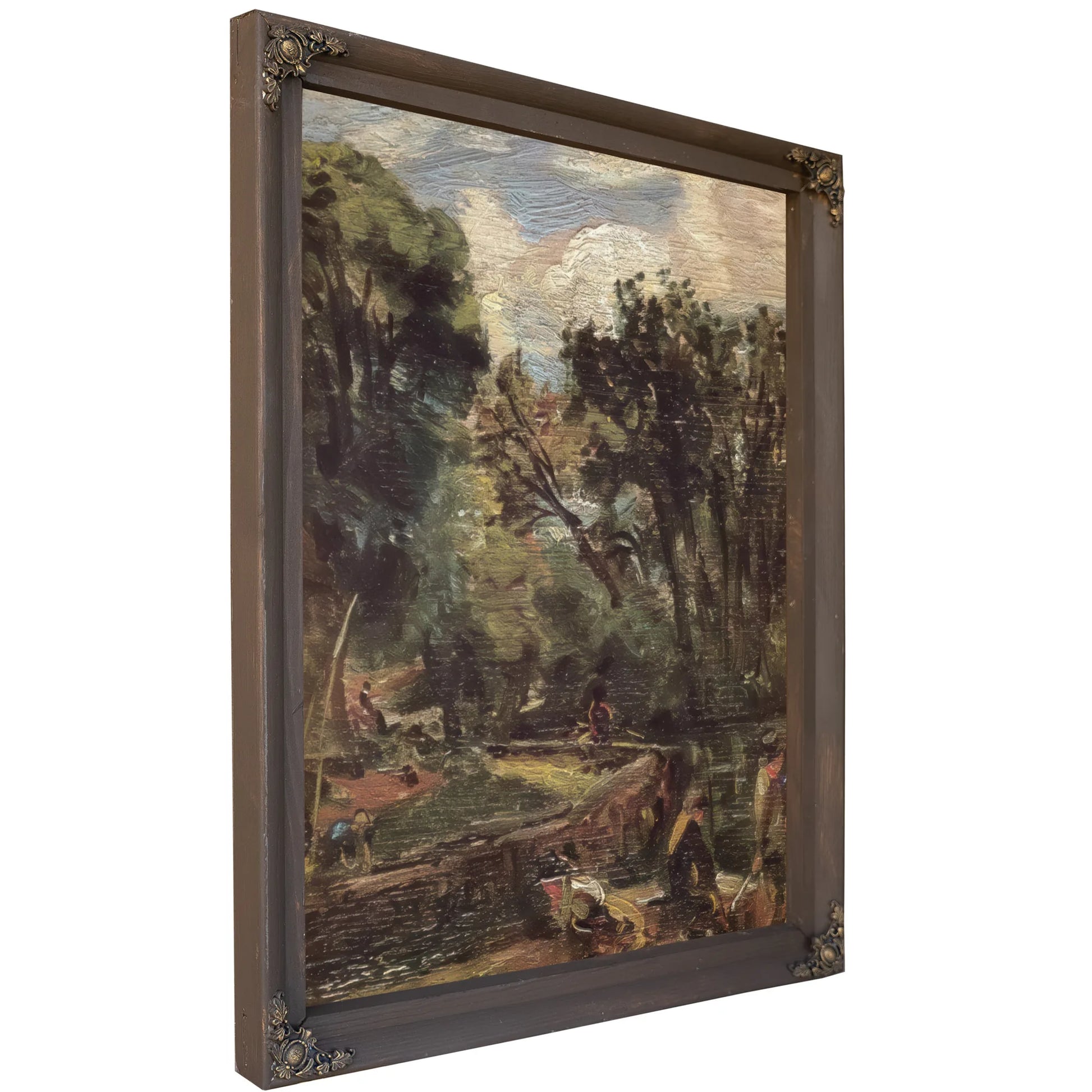 Study For Stratford Mill By John Constable Fine Art Print