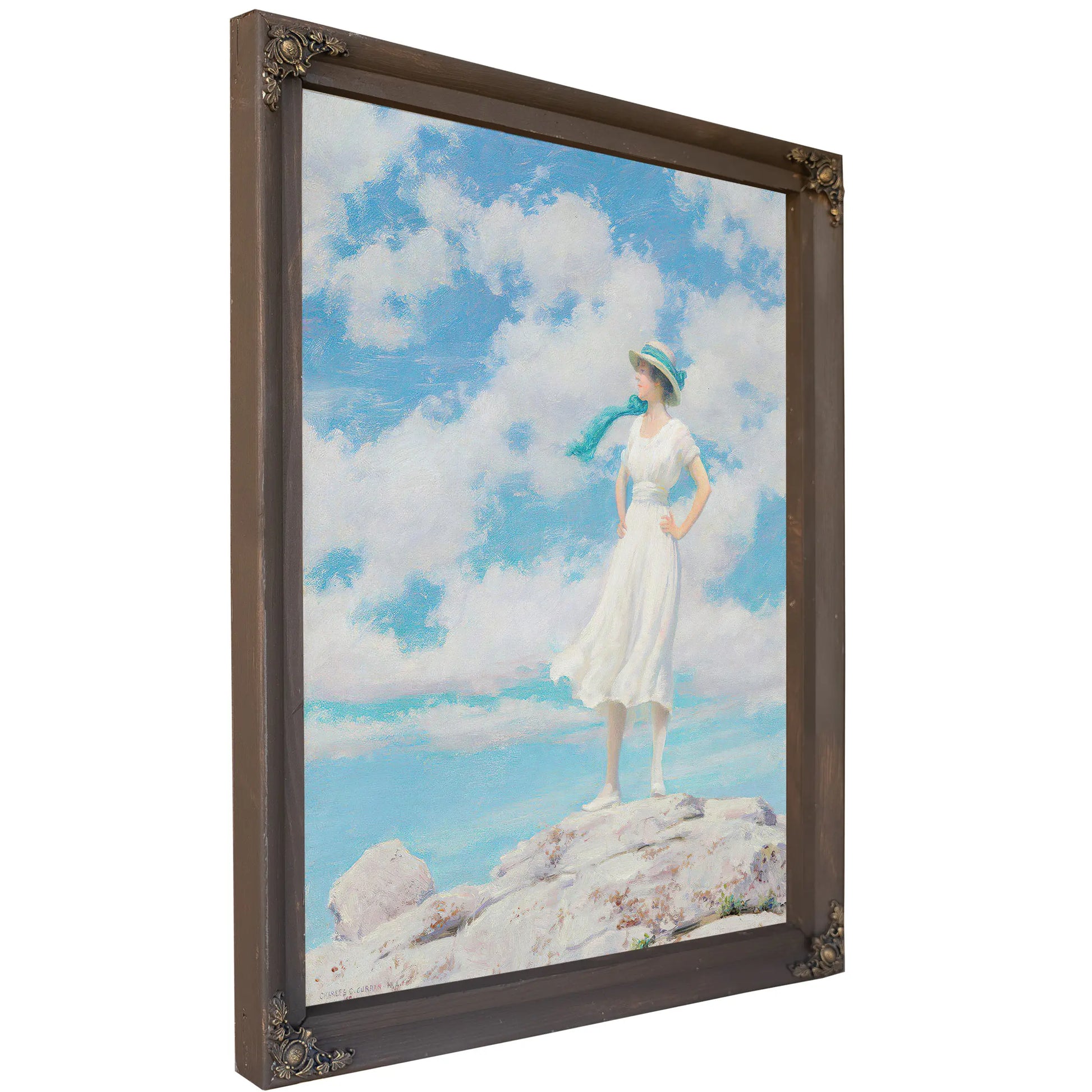 Summer Sky (On The Summit) (C 1918) by Charles Courtney Curran