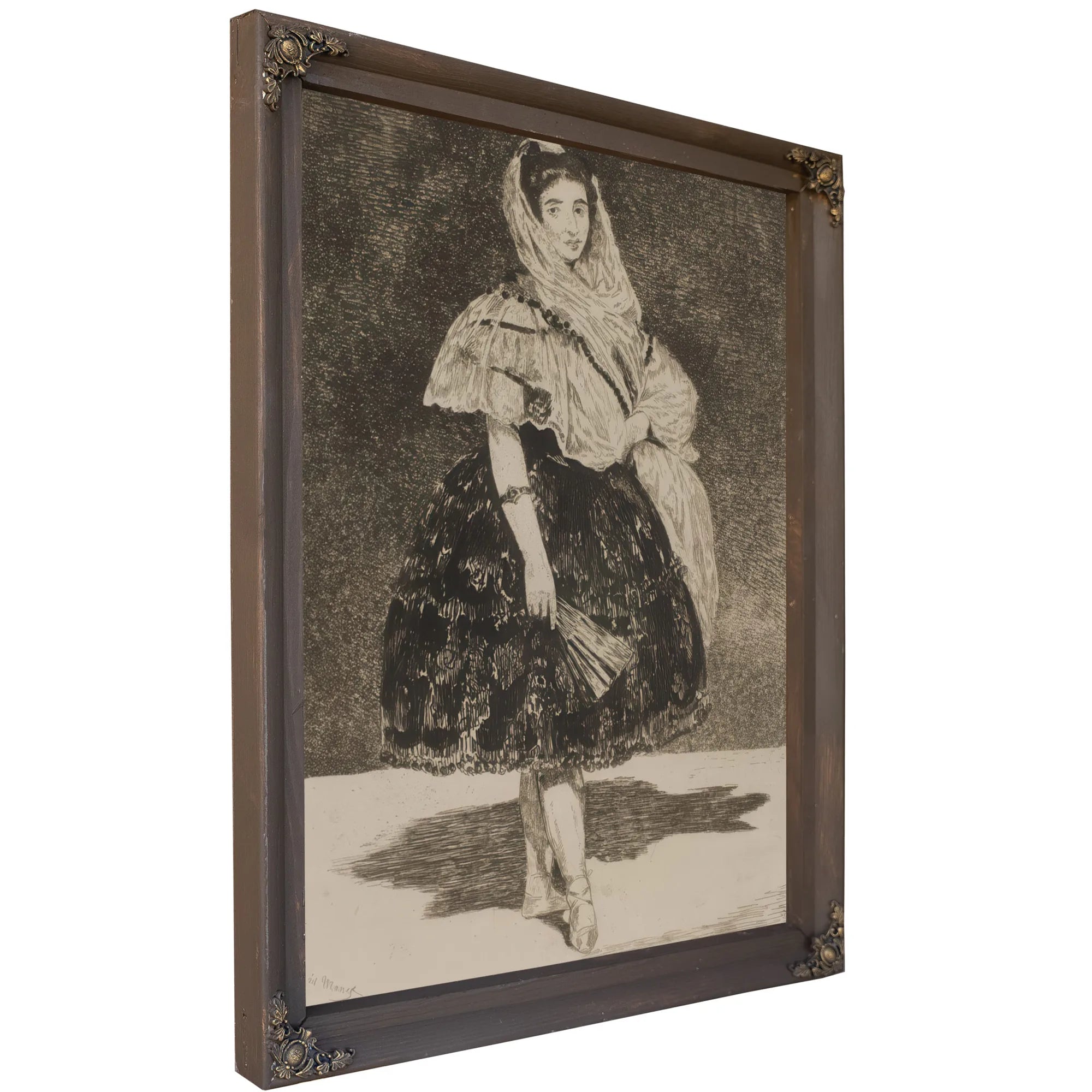 Lola De Valence 1 By Edouard Manet Fine Art Print