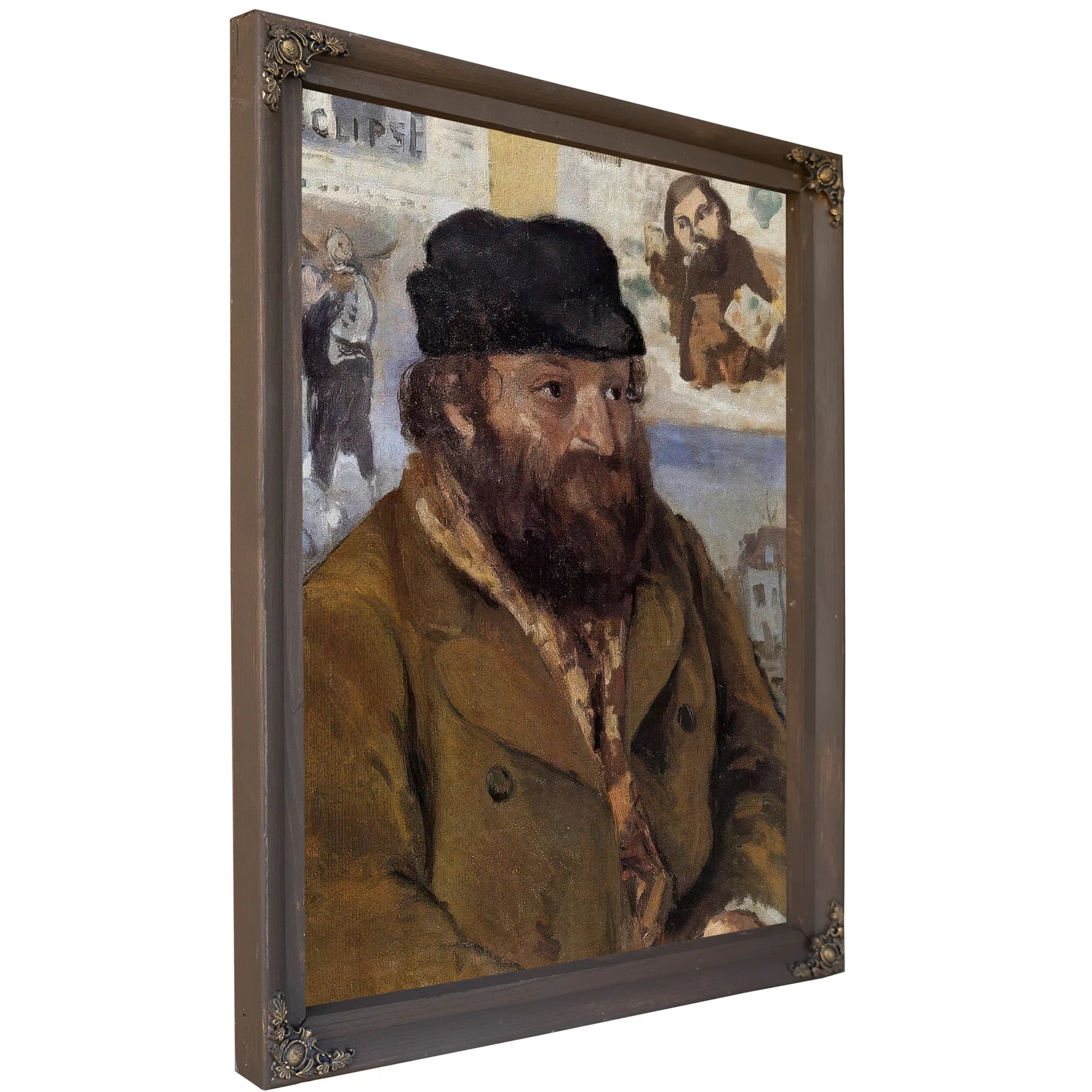 Paul Ce Zanne By Camille Pissarro Fine Art Print
