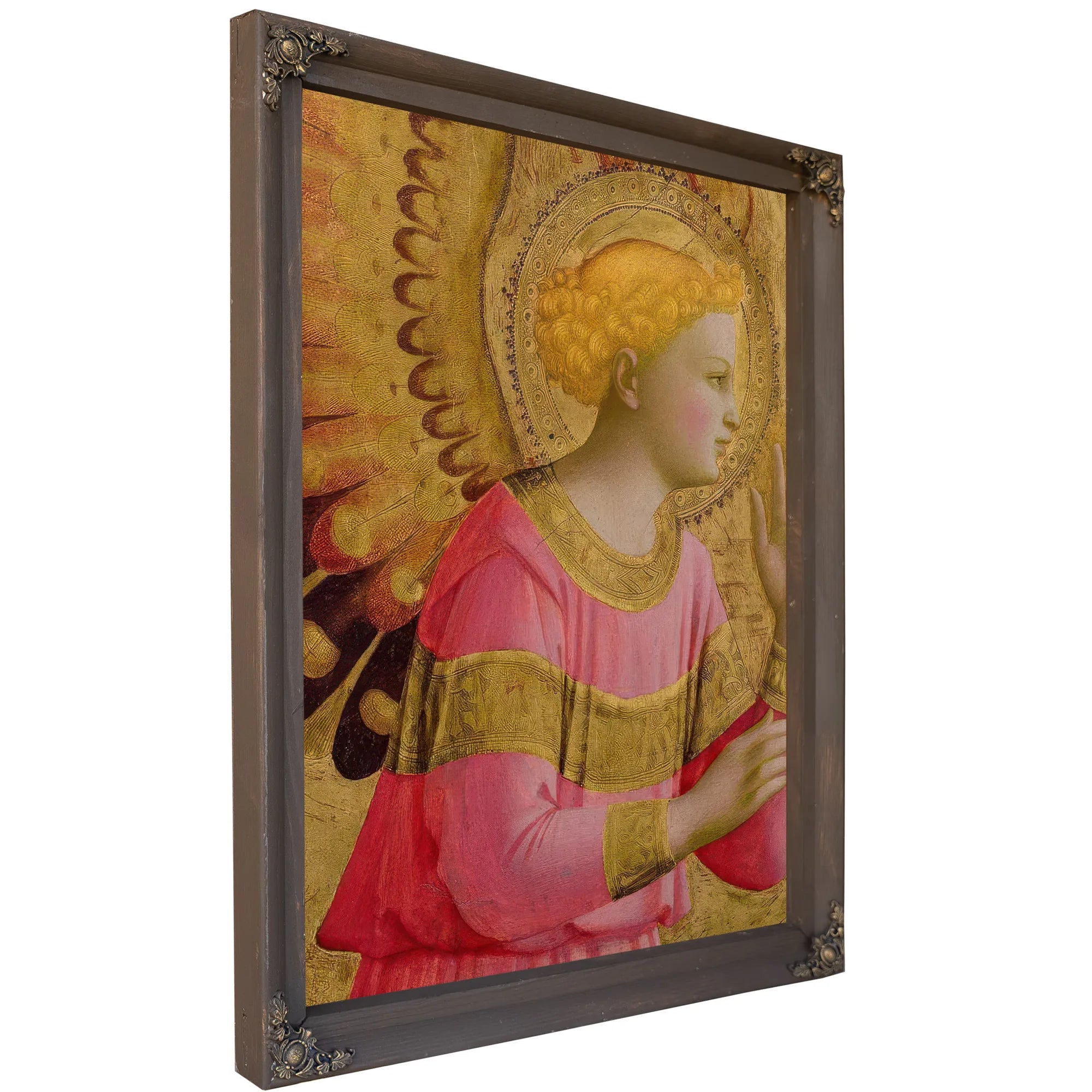 Annunciatory Angel By Fra Angelico Fine Art Print