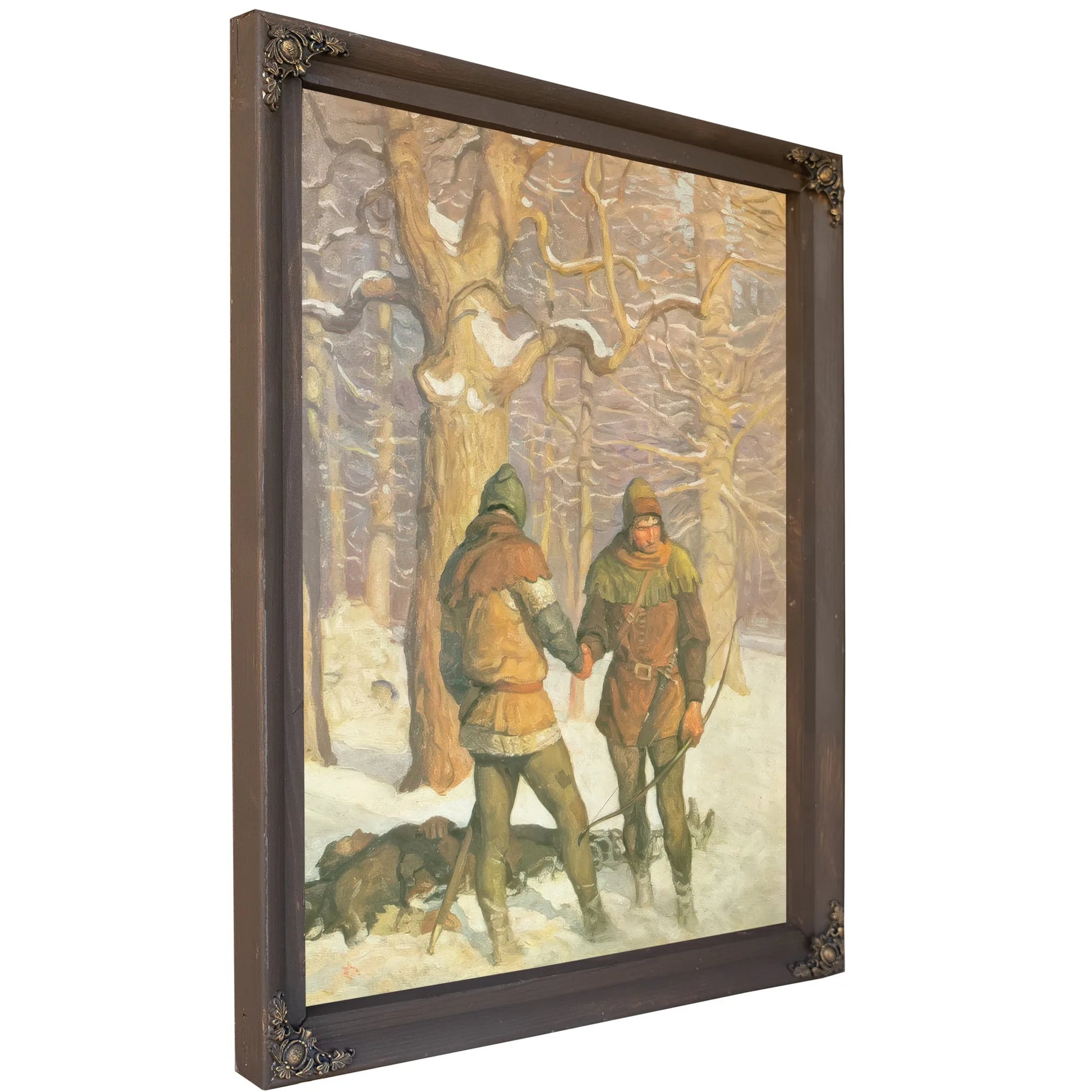 The Black Arrow Flieth Nevermore By NC Wyeth Fine Art Print