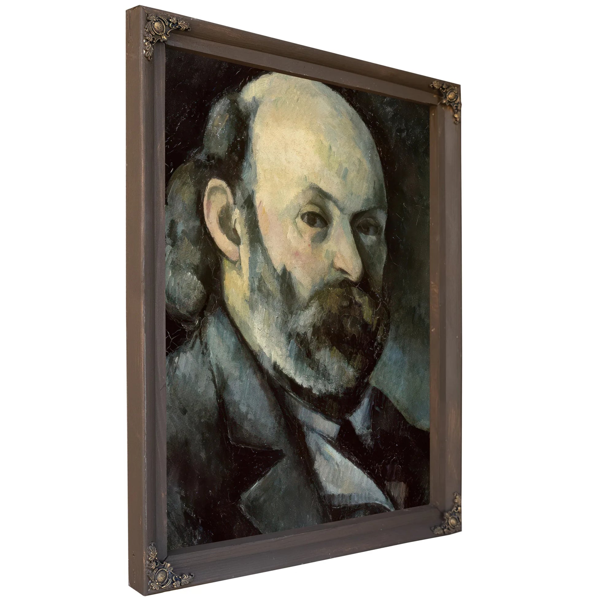 Self Portrait 5 By Paul Cezanne Fine Art Print