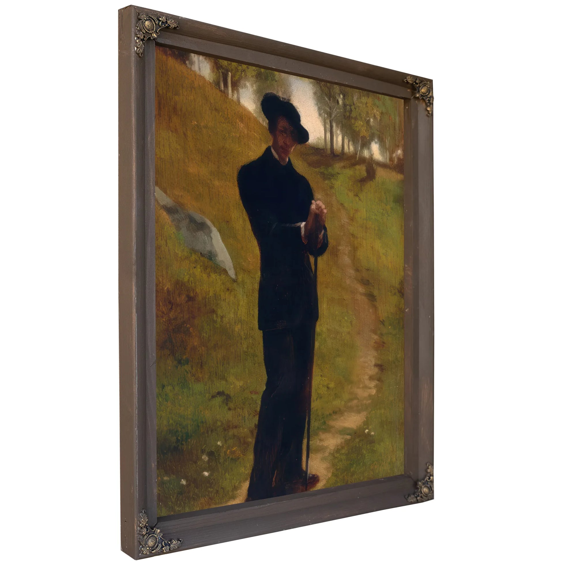 Portrait Of The Painter By John La Farge Fine Art Print