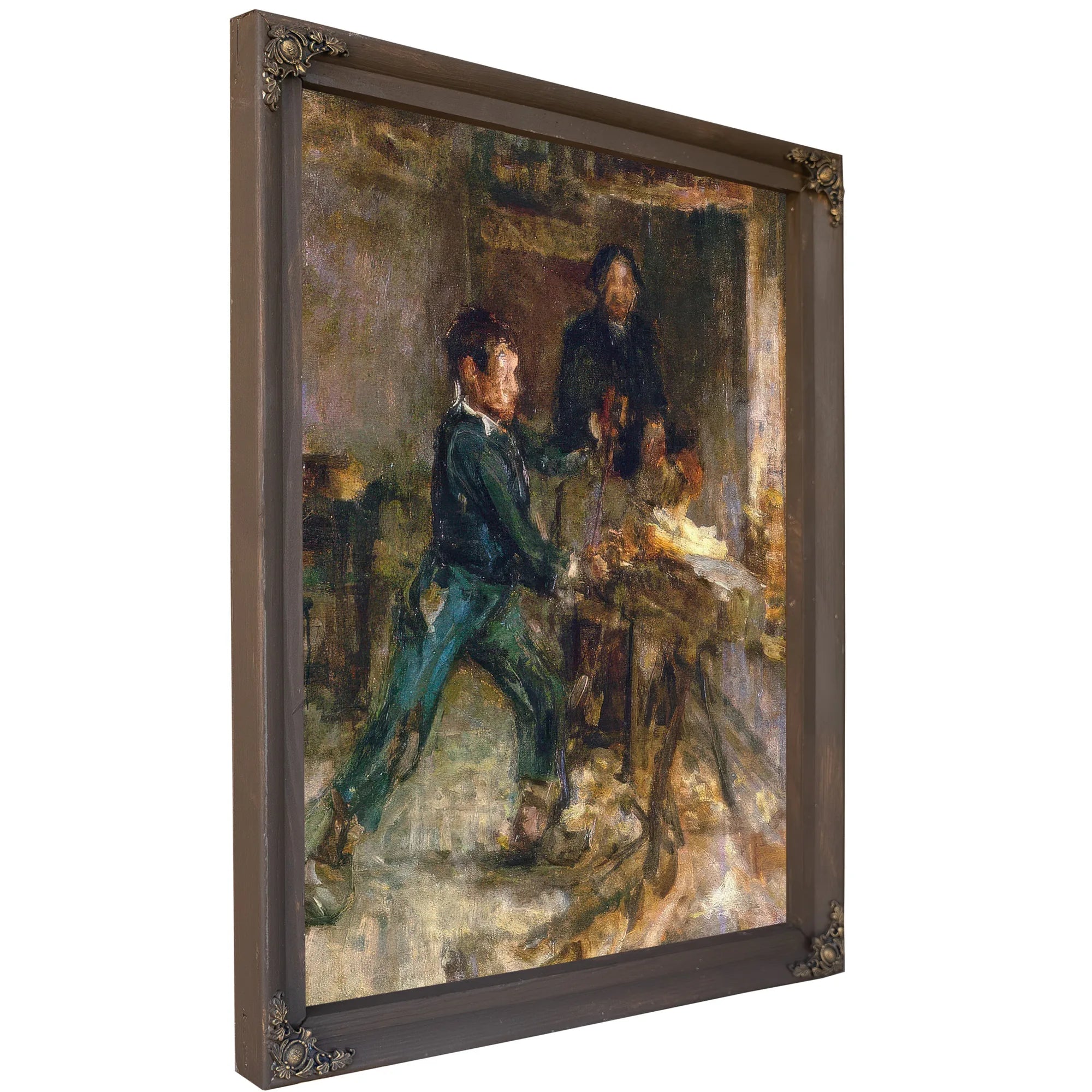 Study For The Young Sabot Maker By Henry Ossawa Tanner Fine Art Print