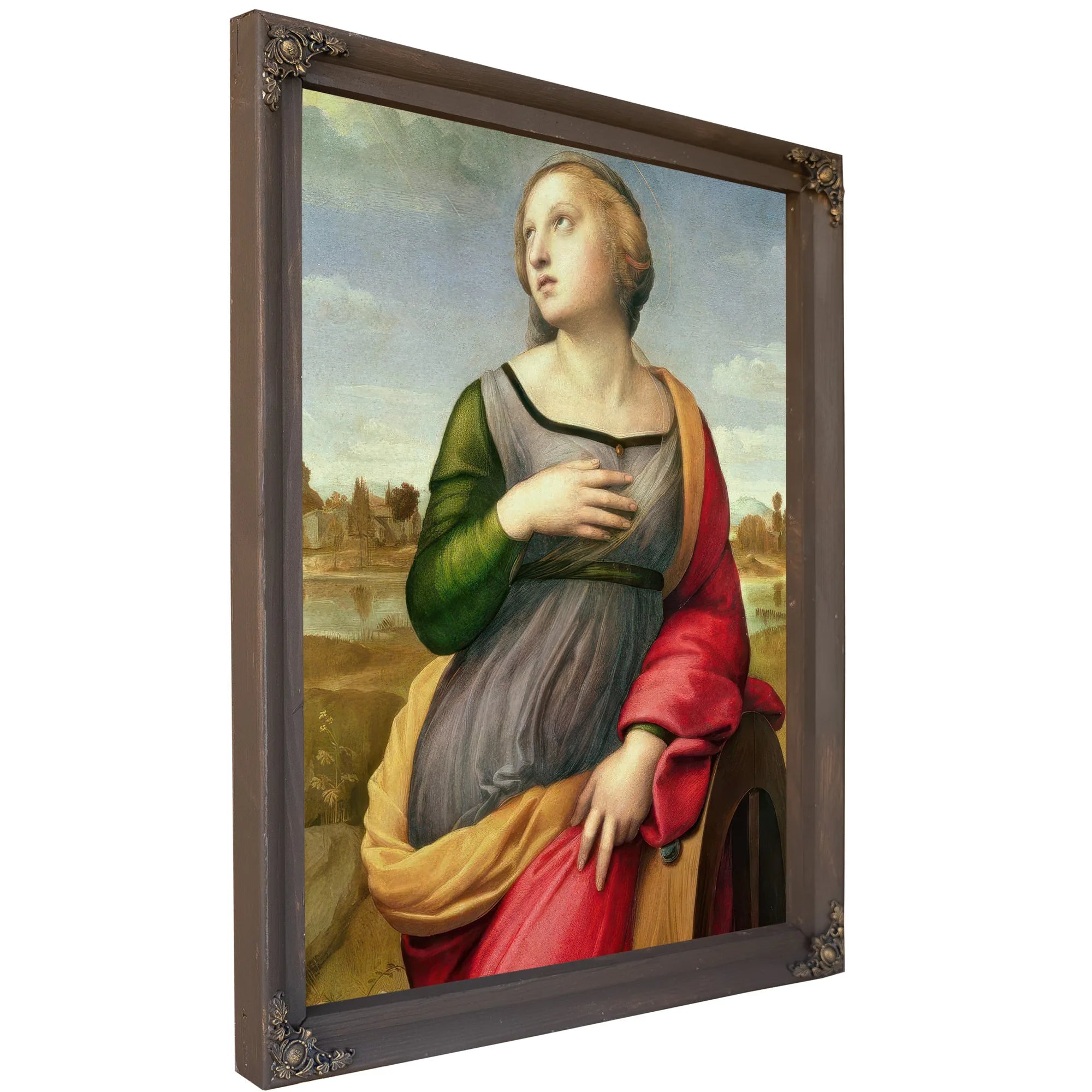 St. Catherine Of Alexandria By Raphael Fine Art Print