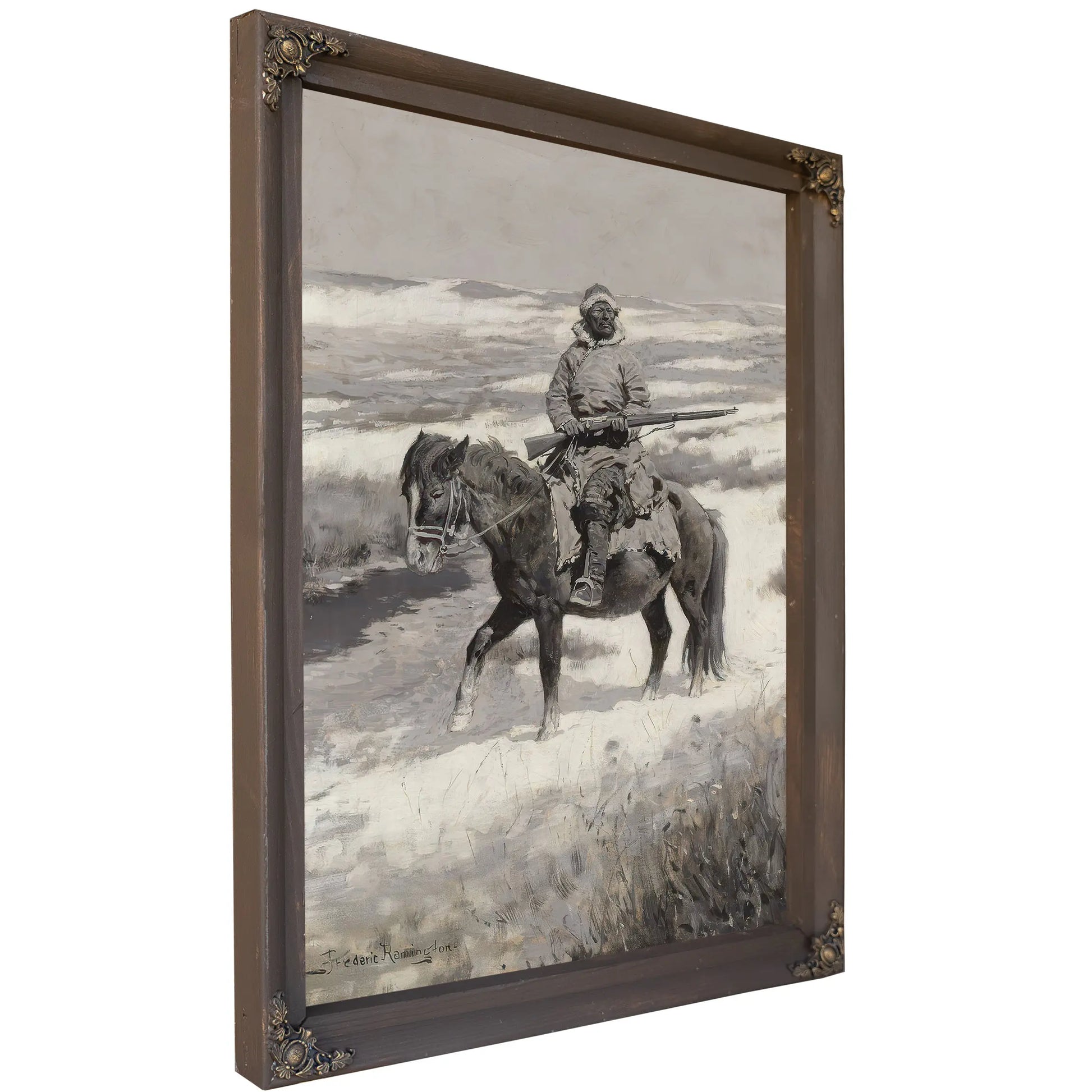 A Manchurian Bandit C by Frederic Remington