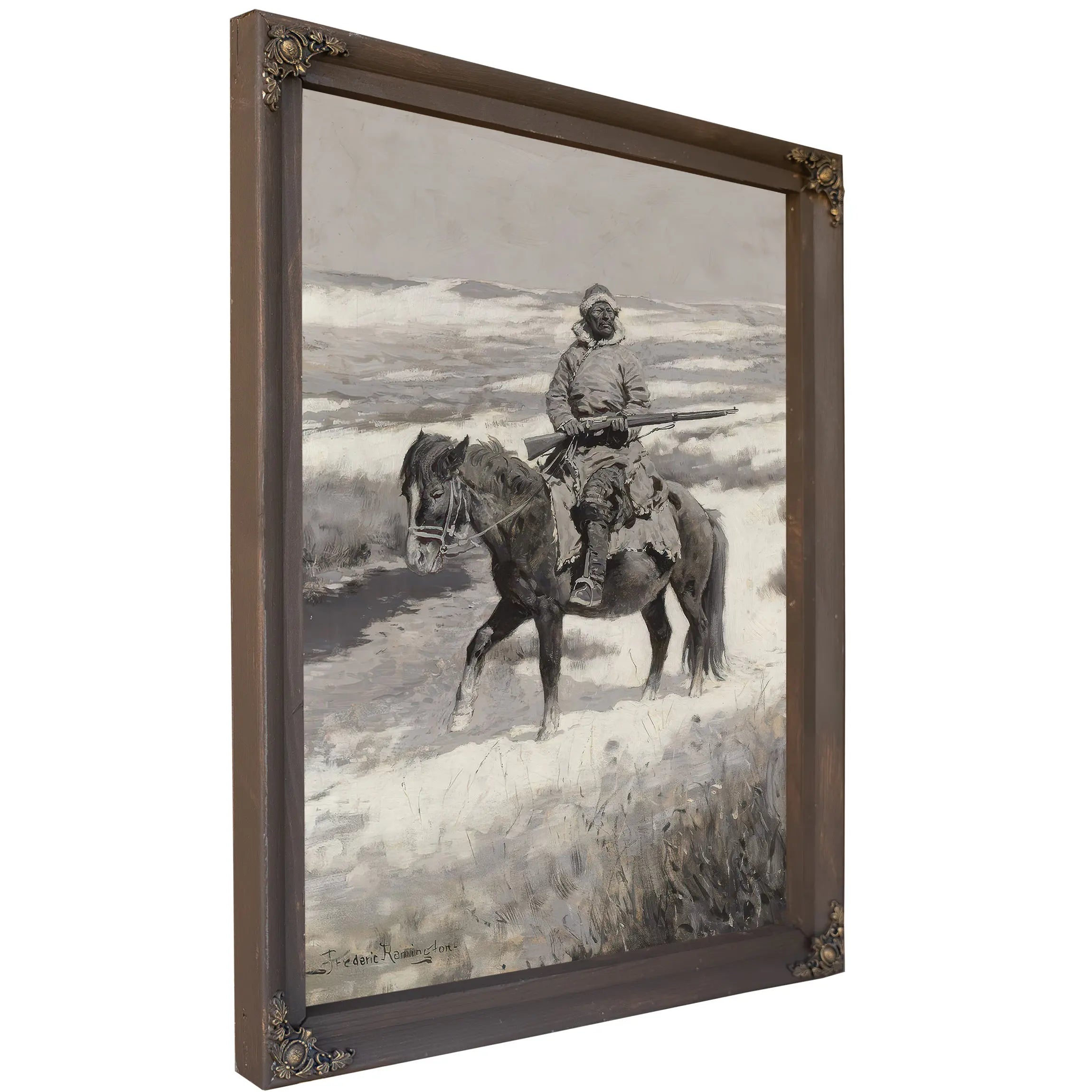 A Manchurian Bandit C by Frederic Remington