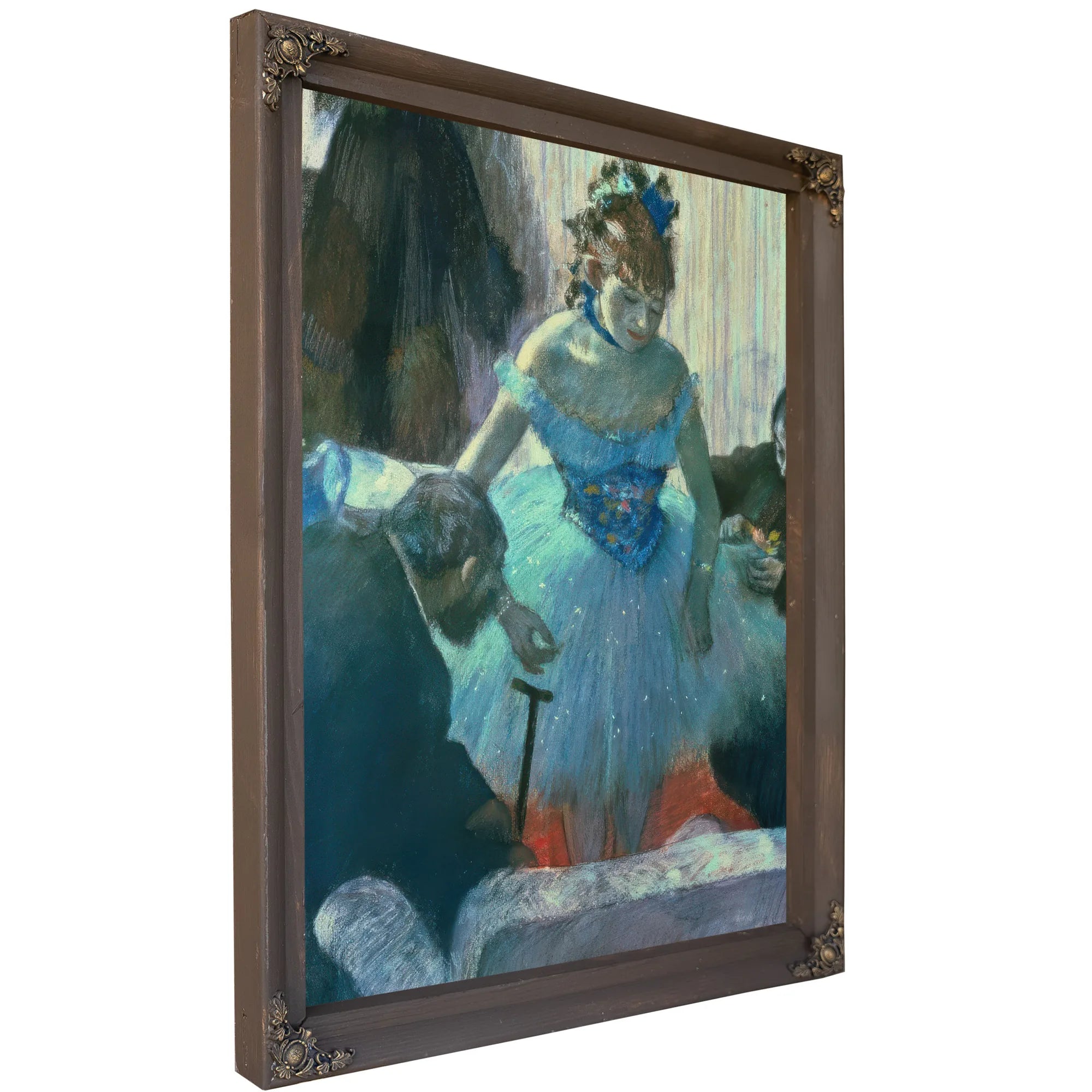 Dancer In Her Dressing Room By Edgar Degas Fine Art Print