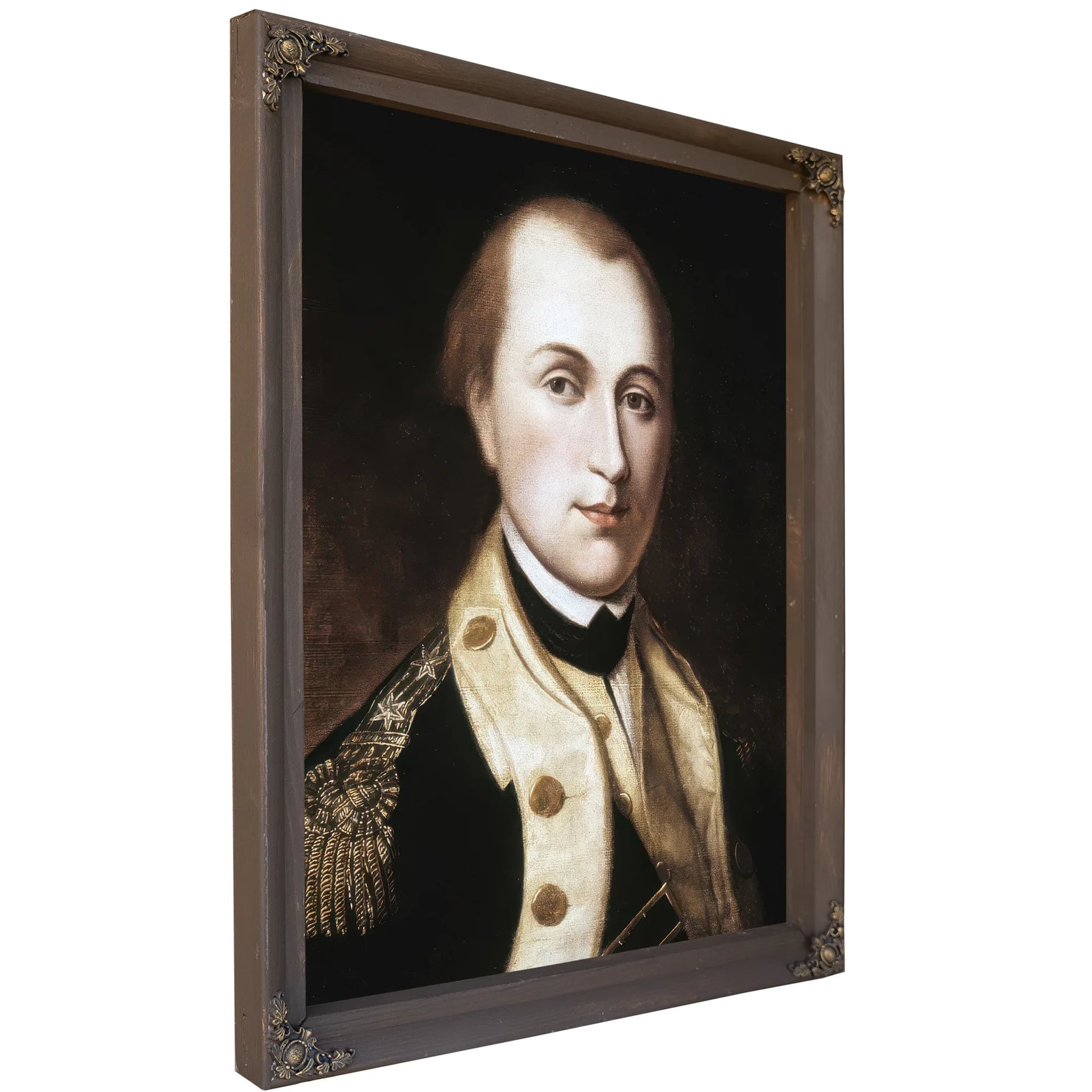 Portrait Of Marquis De Lafayette By Charles Willson Peale Fine Art Print