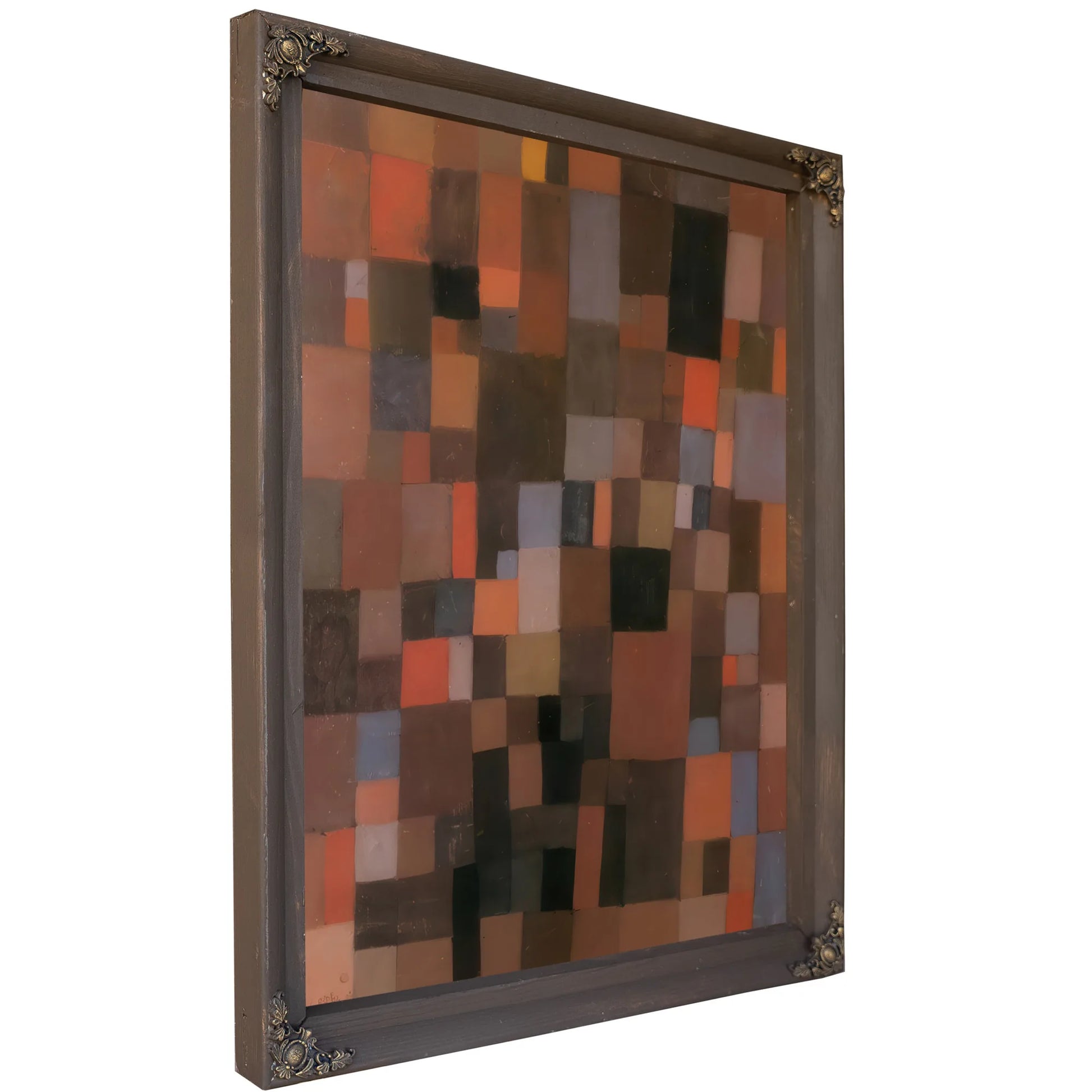 Harmony Of Rectangles In Red Yellow Blue With And Black 1923 238 By Paul Klee Fine Art Print