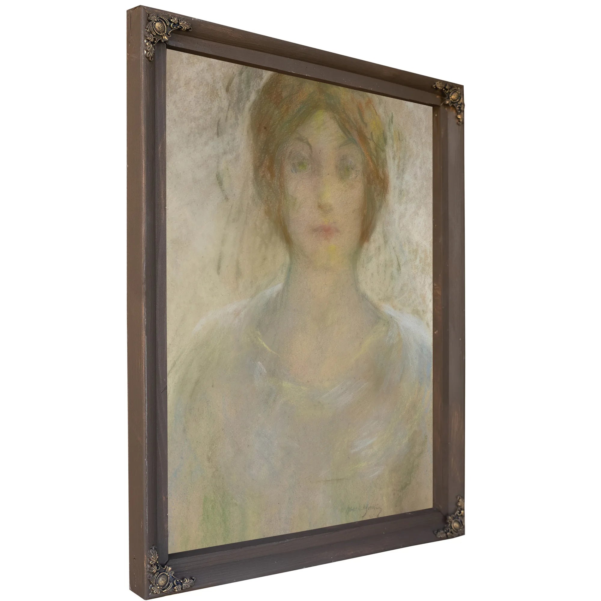 Fresque By Alice Pike Barney Fine Art Print