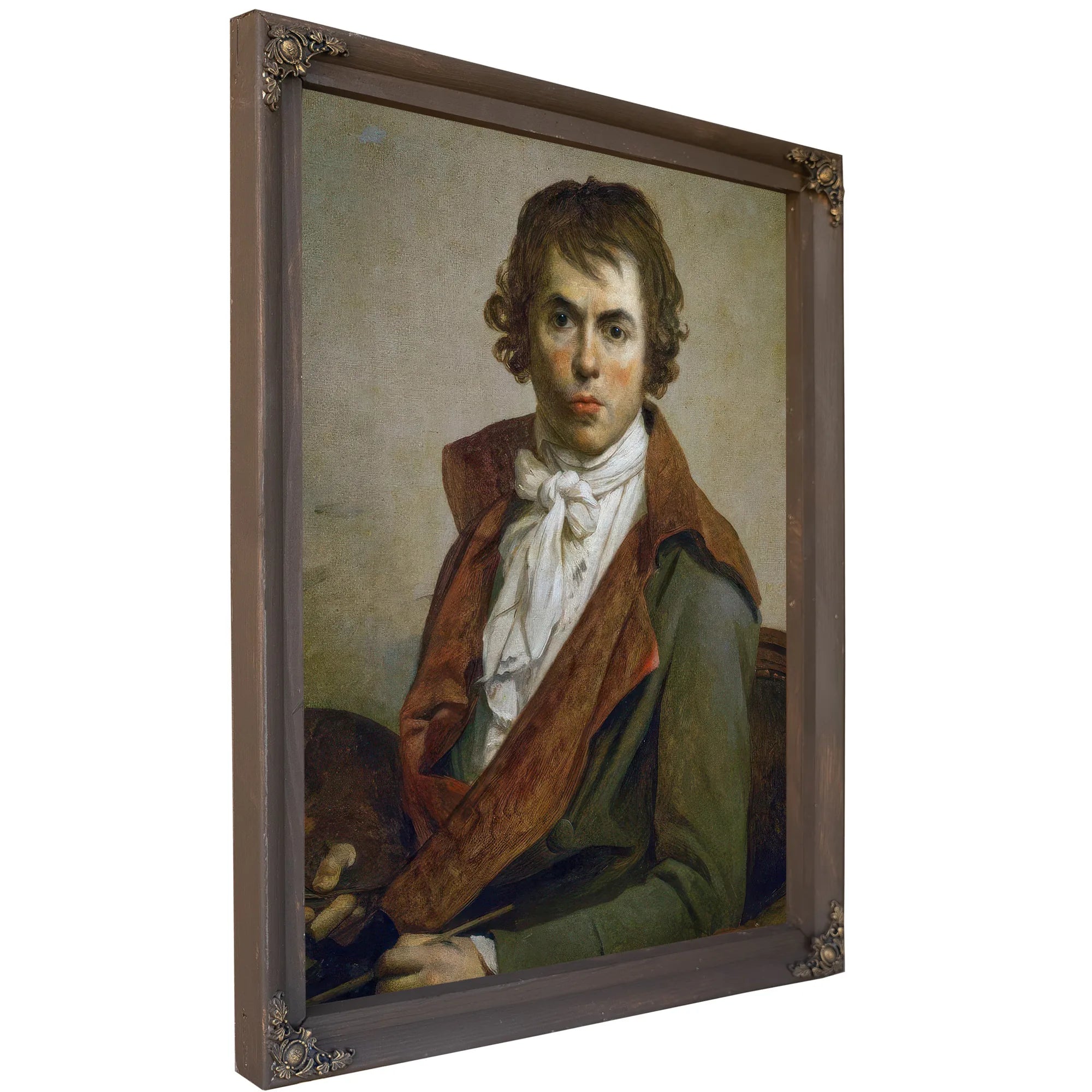 Self Portrait 1794 By Jacques Louis David Fine Art Print