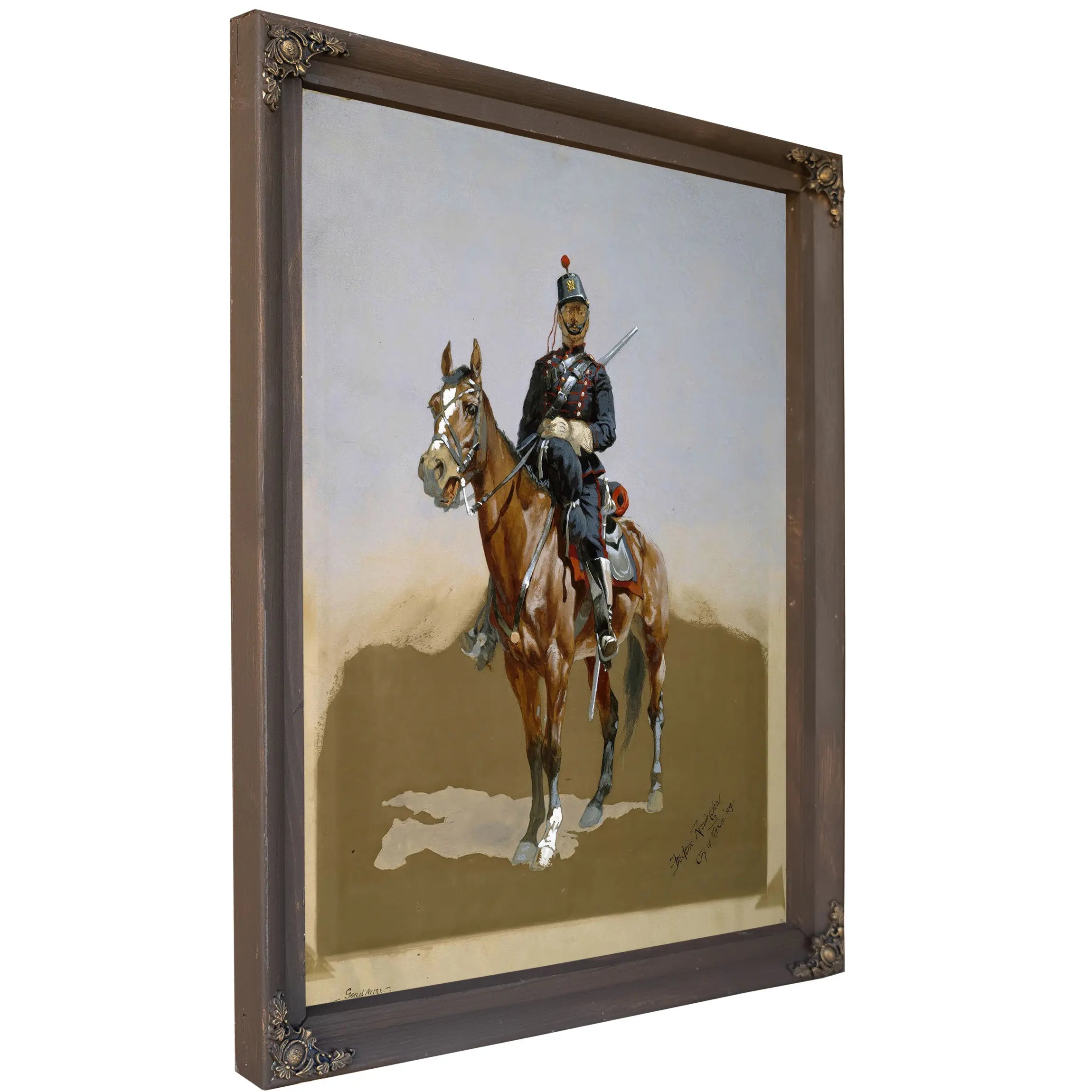 The Gendarme by Frederic Remington