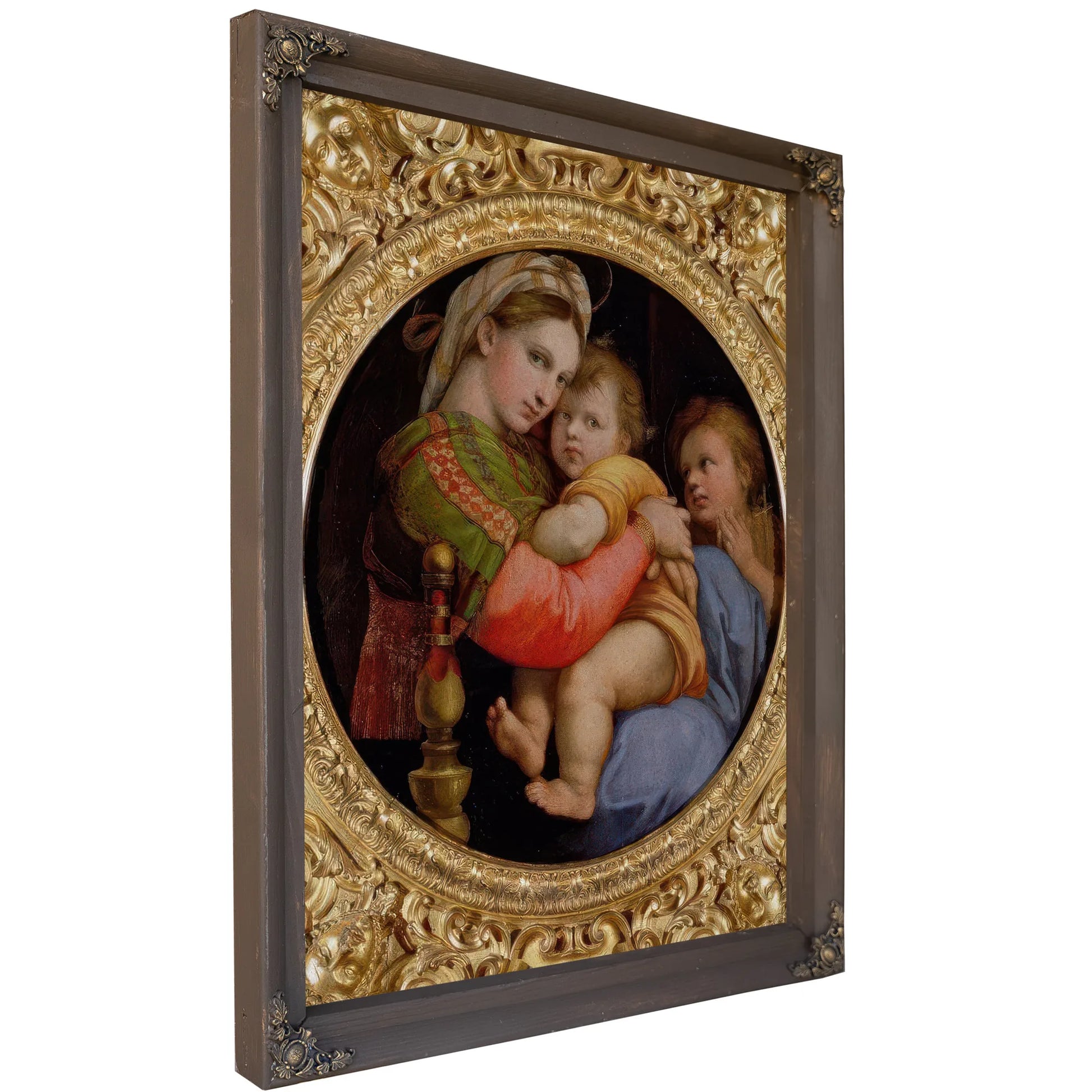 The Madonna Of The Chair By Raphael Fine Art Print